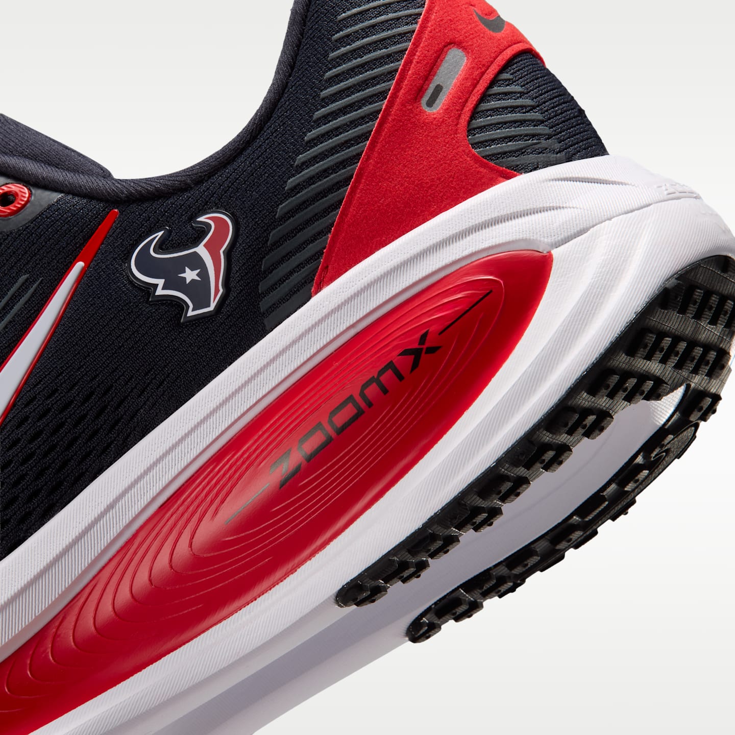 Мужские кроссовки Nike Vomero 18 (Houston Texans) NFL Road Running, цвет: Синий / Красный — фото 8