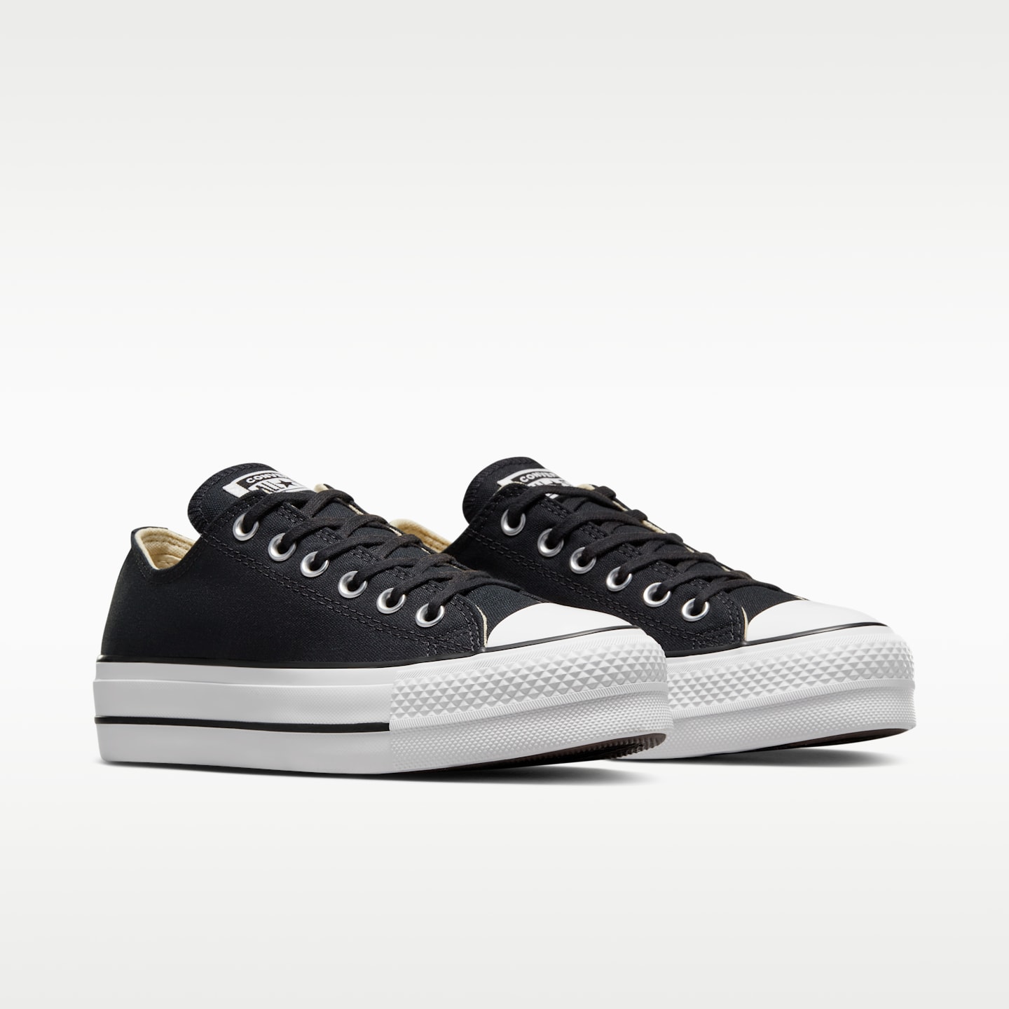 Женские кроссовки Nike Chuck Taylor All Star Lift Platform Canvas, цвет: Чёрный — фото 5