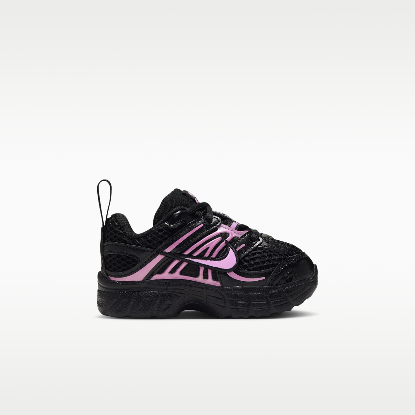 Детские кроссовки Nike Air Max Moto 2K Baby/Toddler, цвет: Чёрный / Розовый — фото 3