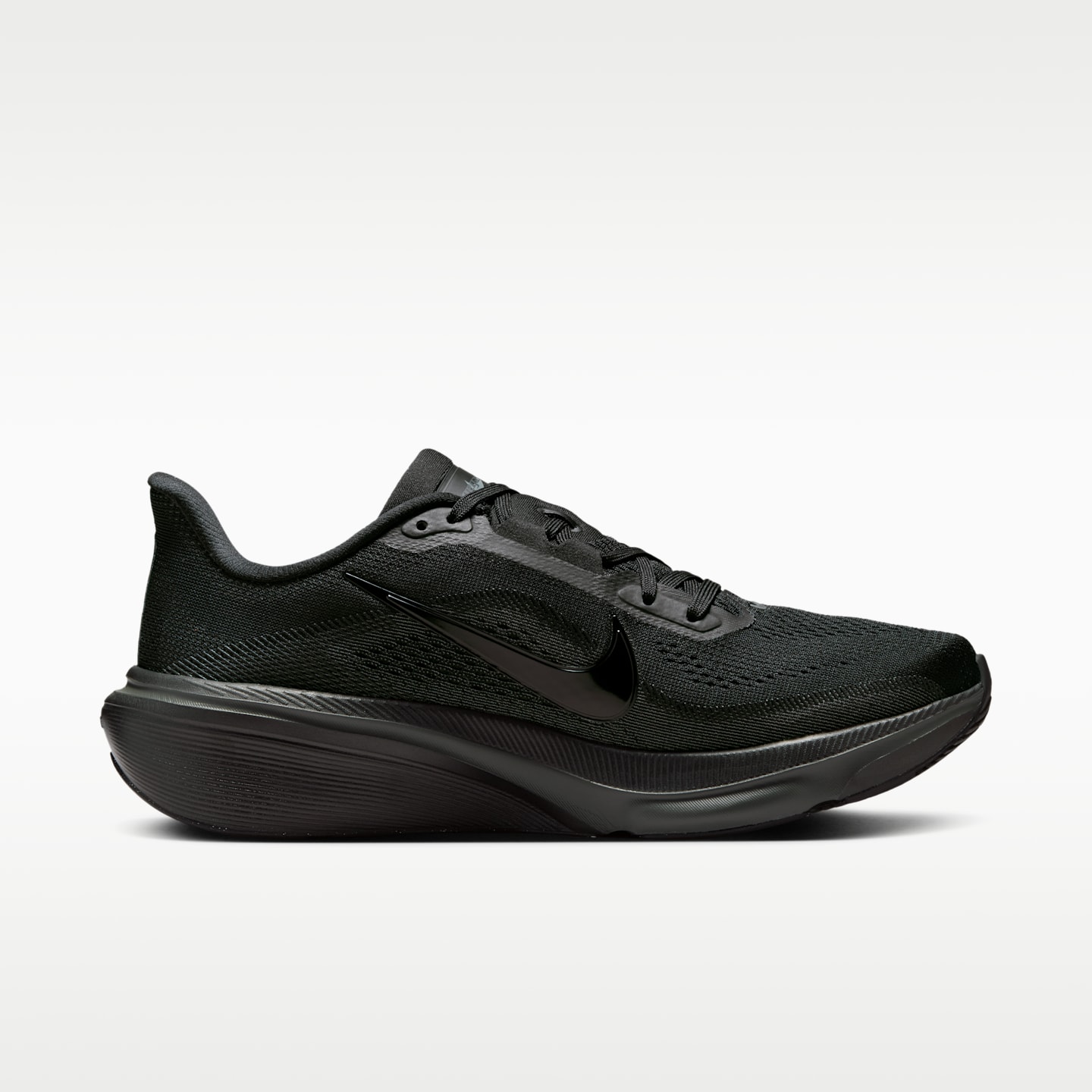 Женские кроссовки Nike Pegasus 42 Road Running Shoes (Wide), цвет: Чёрный / Антрацитовый — фото 3