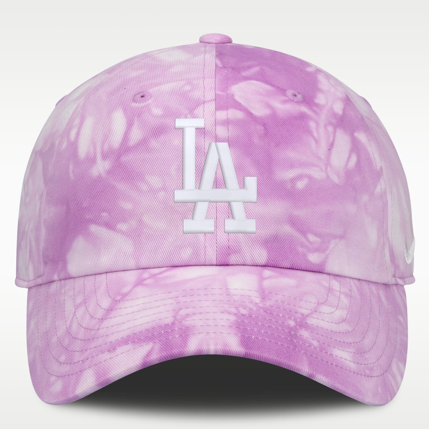 Женская кепка Nike MLB Los Angeles Dodgers Club, цвет: Розовый пенный — фото 2