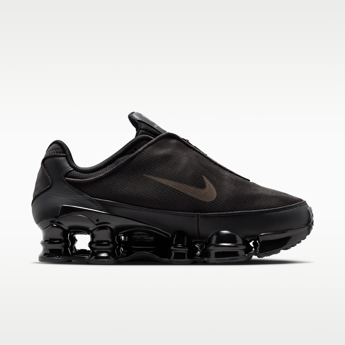 Женские кроссовки Nike Shox TL, цвет: Чёрный / Серо-бежевый — фото 3