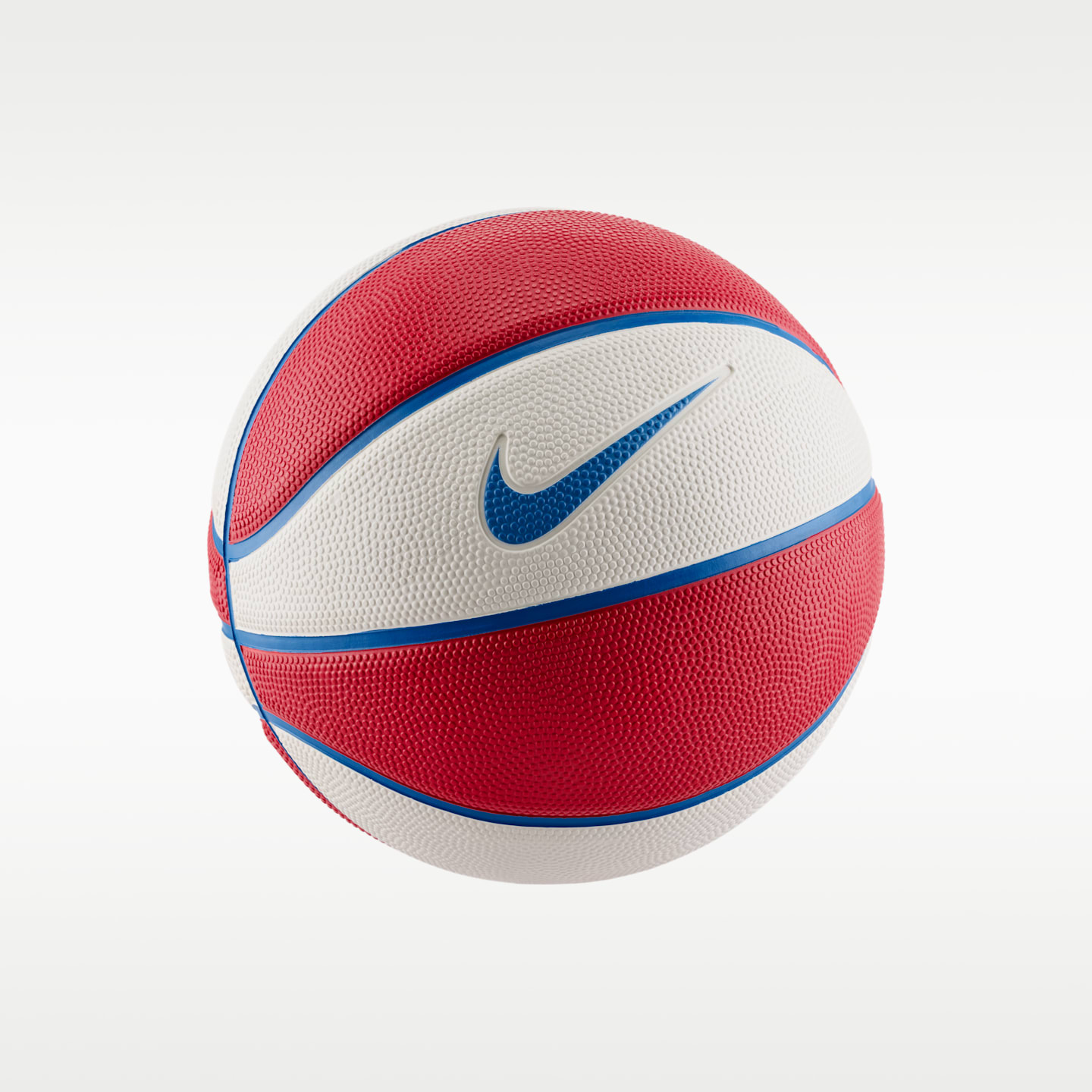 Мяч Nike Skills Basketball, цвет: Красный / Светлый синий — фото 2