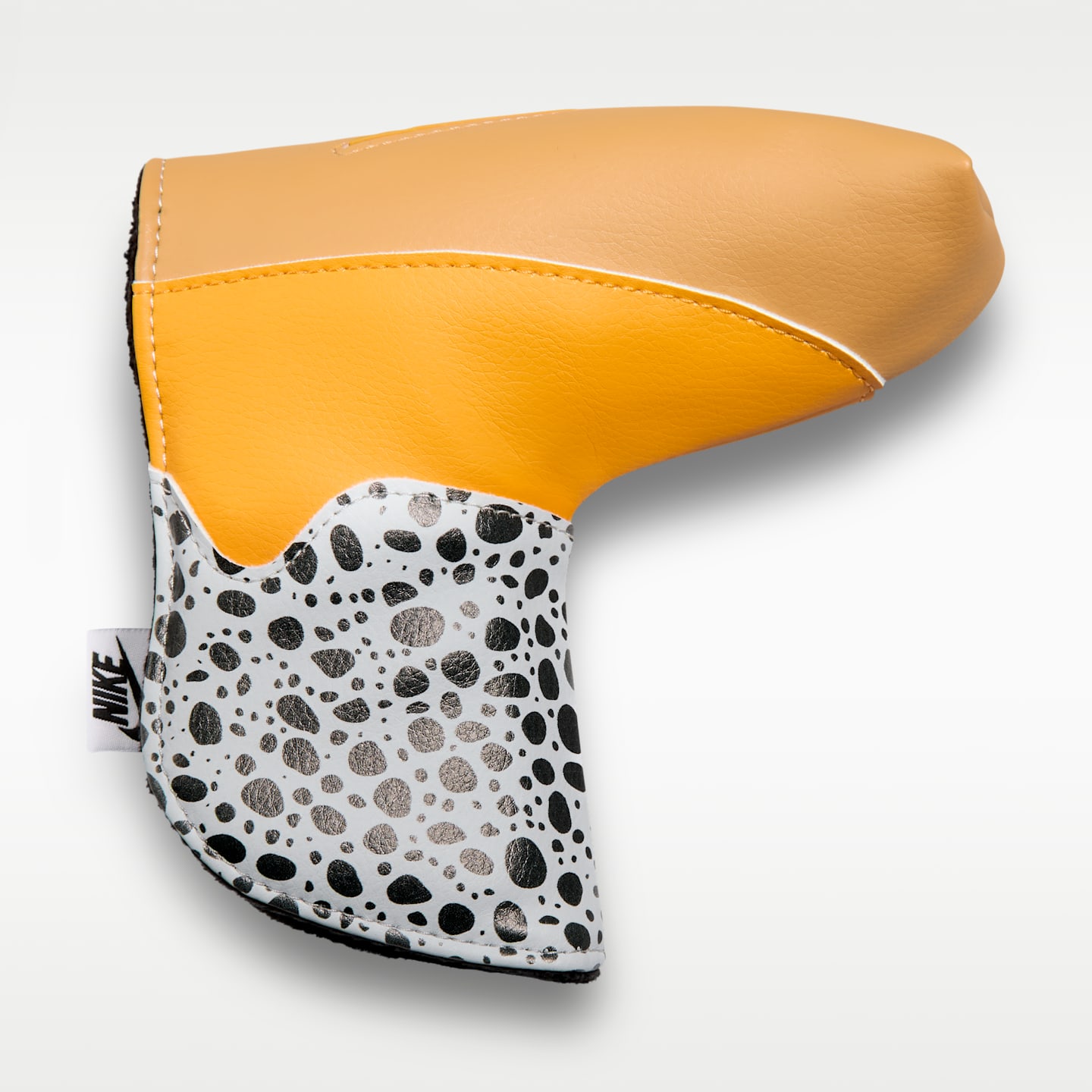 Чехол на клюшку-паттер для гольфа Nike Icon Blade, цвет: Kumquat/Flax/Kumquat/Kumquat — фото 2