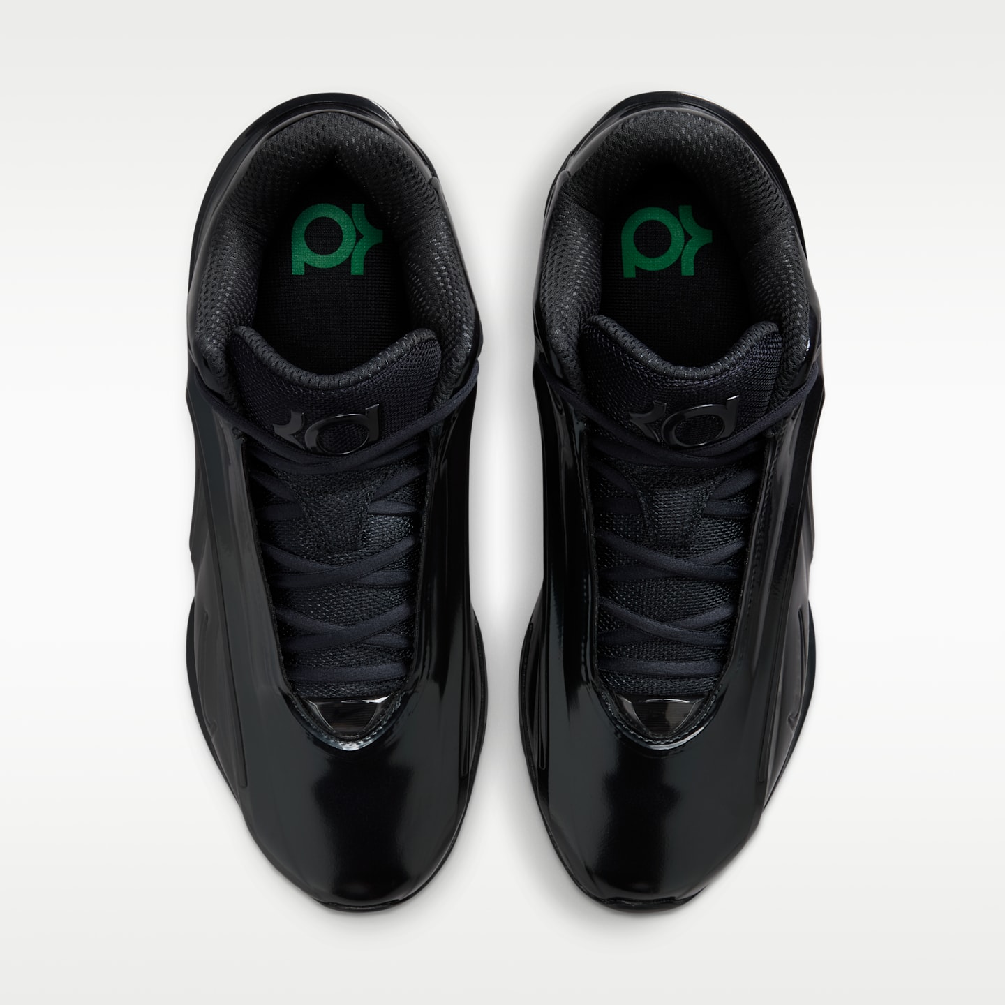 Мужские кроссовки Nike KD19 "Black" Basketball, цвет: Чёрный / Зелёный — фото 4