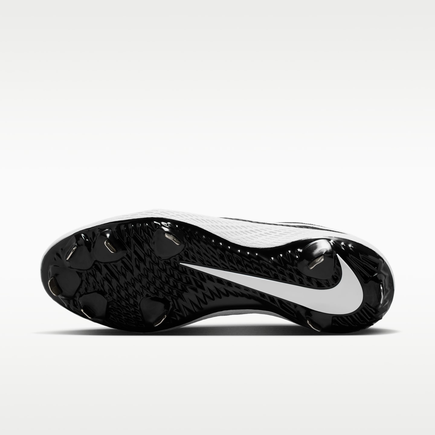 Женские кроссовки Nike Diamond Gamer MTL Baseball, цвет: Чёрный / Белый — фото 2
