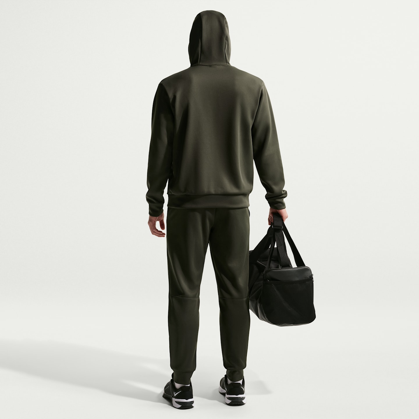 Мужское худи-пуловер Nike Flex Dri-FIT с УФ-защитой, цвет: Чёрный — фото 5