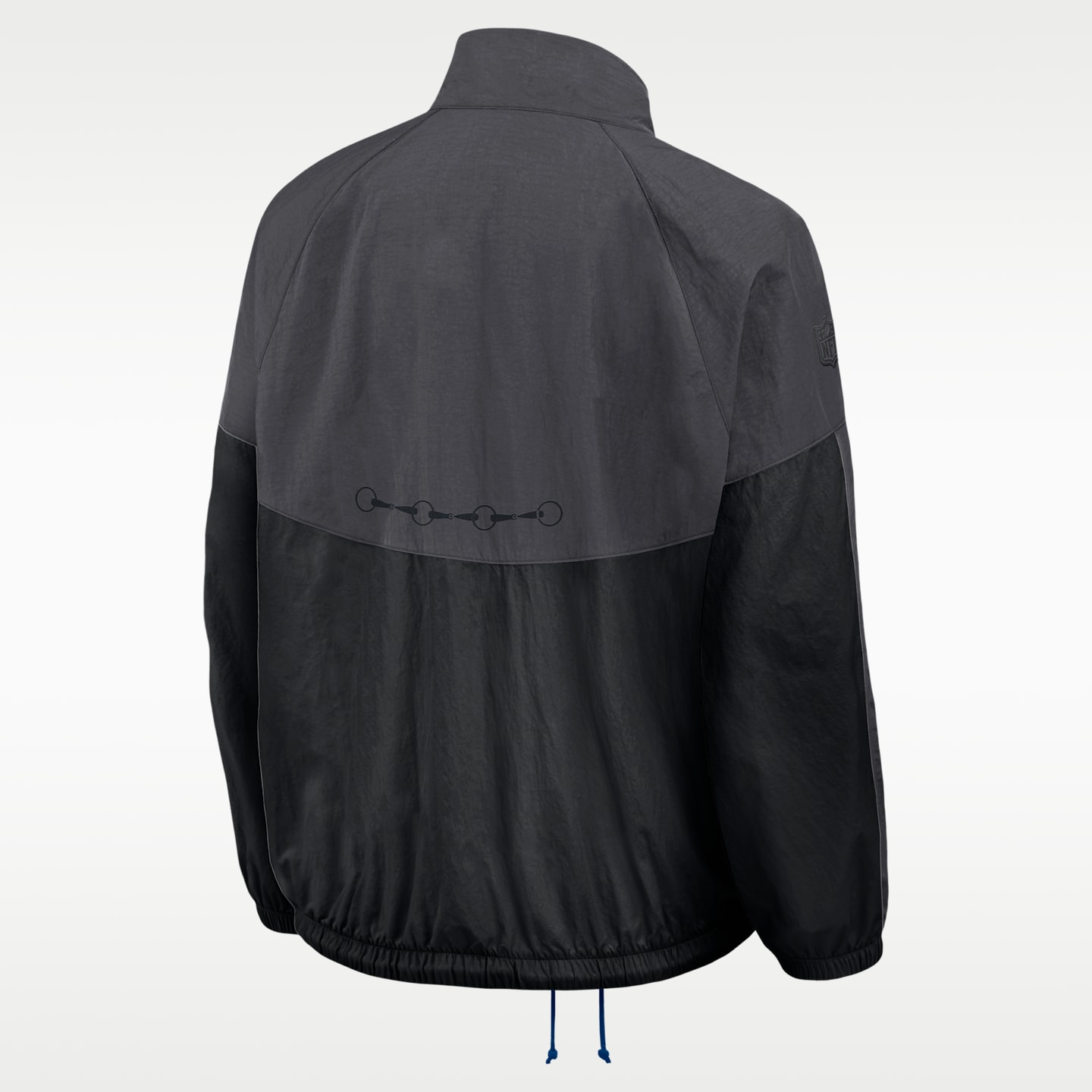 Женская куртка Nike Indianapolis Colts Rivalries Collection NFL Oversized Full-Zip, цвет: Антрацитовый — фото 2