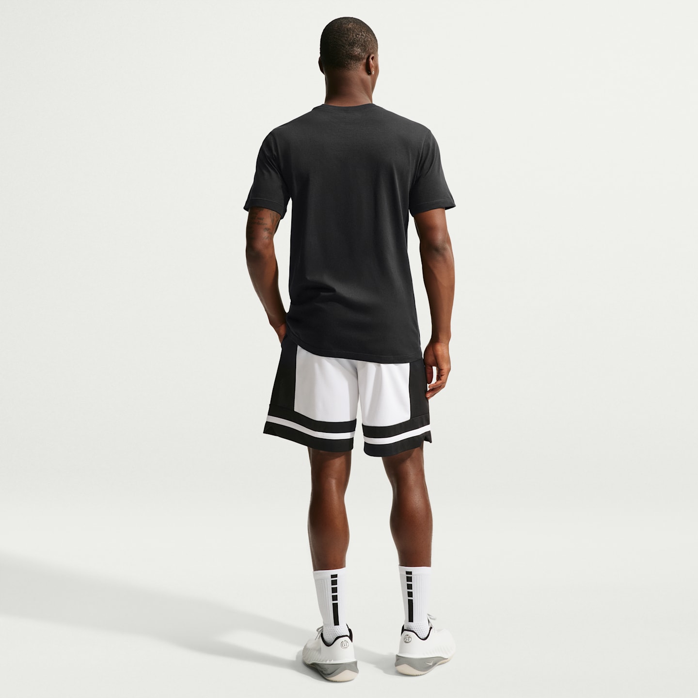 Мужская футболка Nike Basketball, цвет: Чёрный — фото 5