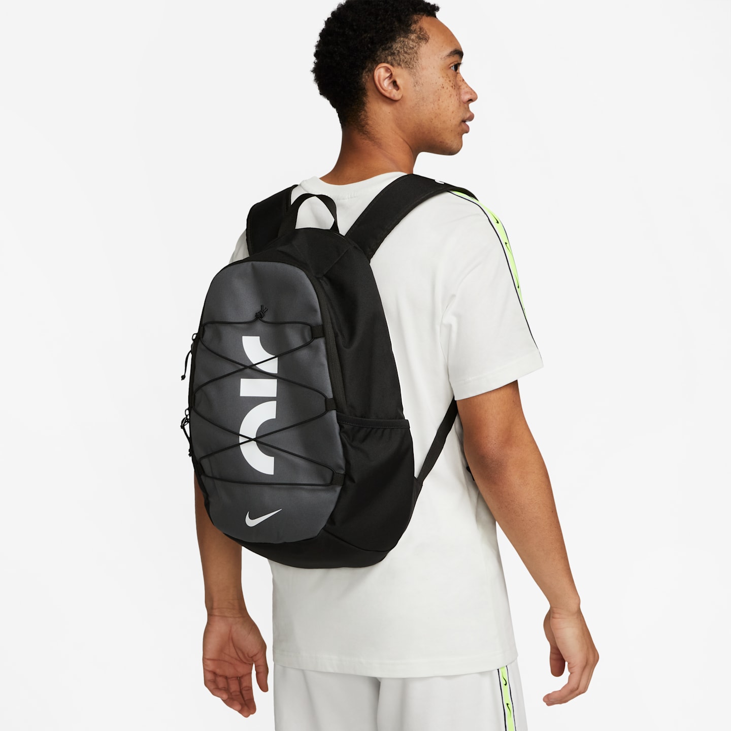 Рюкзак Nike Air (21L), цвет: Чёрный / Железный серый — фото 1