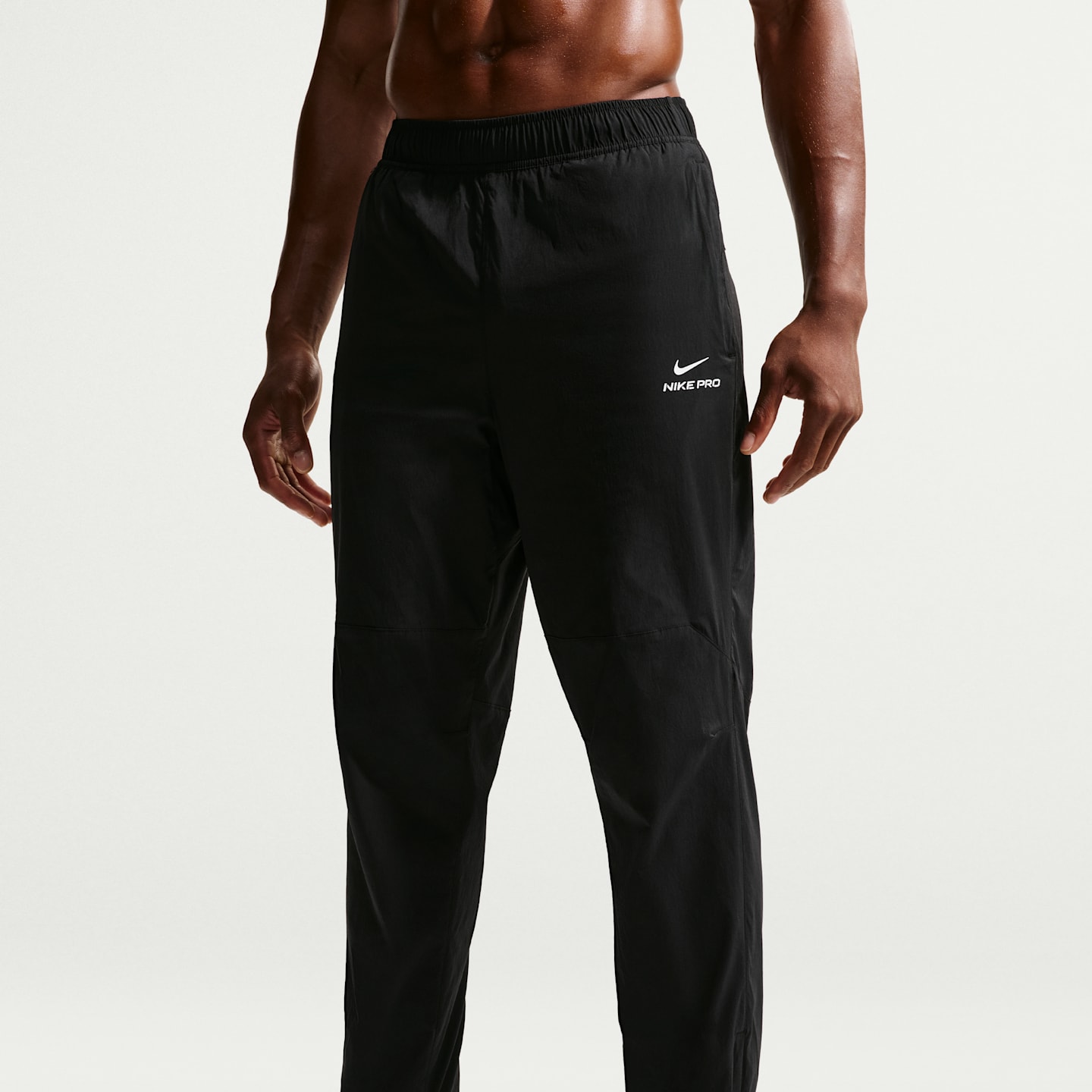 Мужские брюки Nike Pro Octa Therma-FIT ADV, цвет: Чёрный / Белый — фото 2