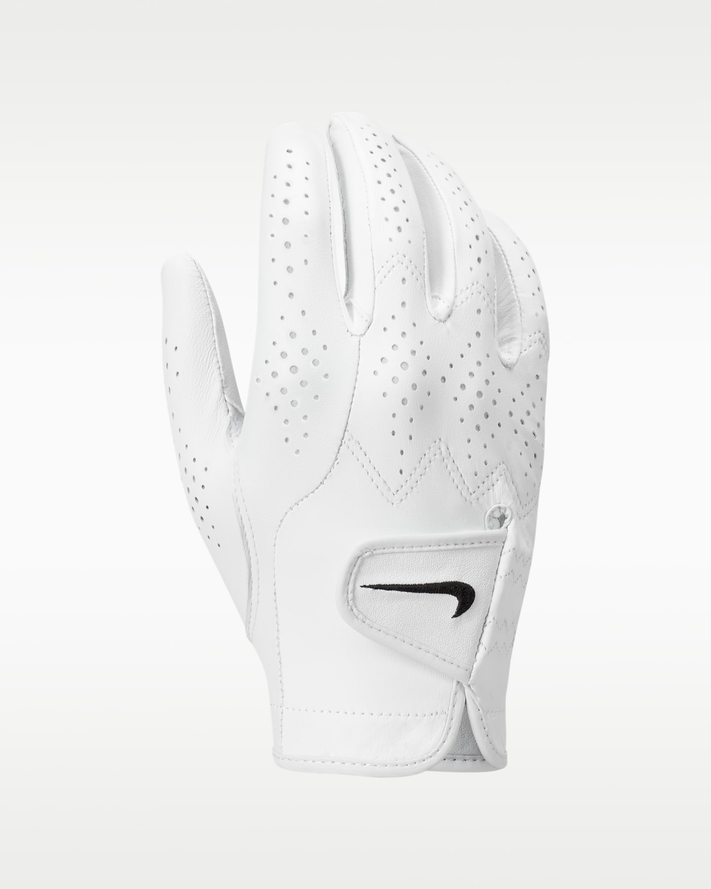 Мужская перчатка для гольфа Nike Tour Classic 4, правая, цвет: Жемчужный белый / Чёрный — фото 3