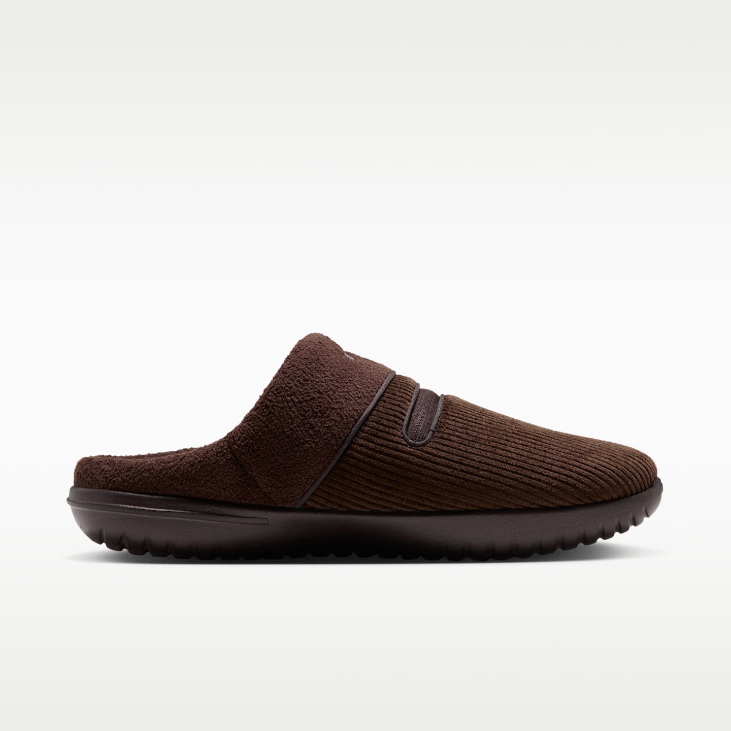 Мужские тапочки Nike Burrow Slippers, цвет: Коричневый — фото 4