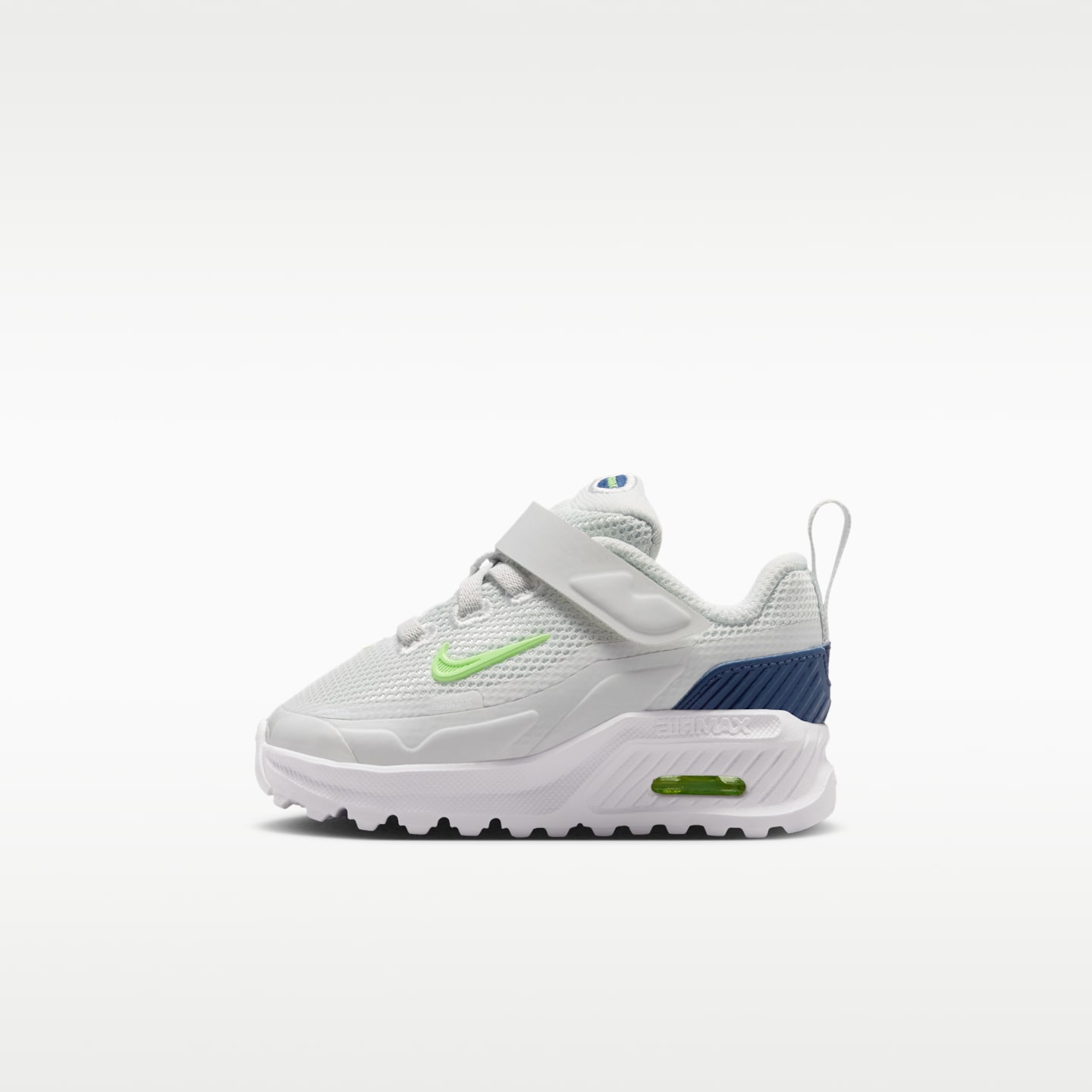 Детские кроссовки Nike Air Max Bia Baby/Toddler, цвет: Молочный белый / Белый — фото 1