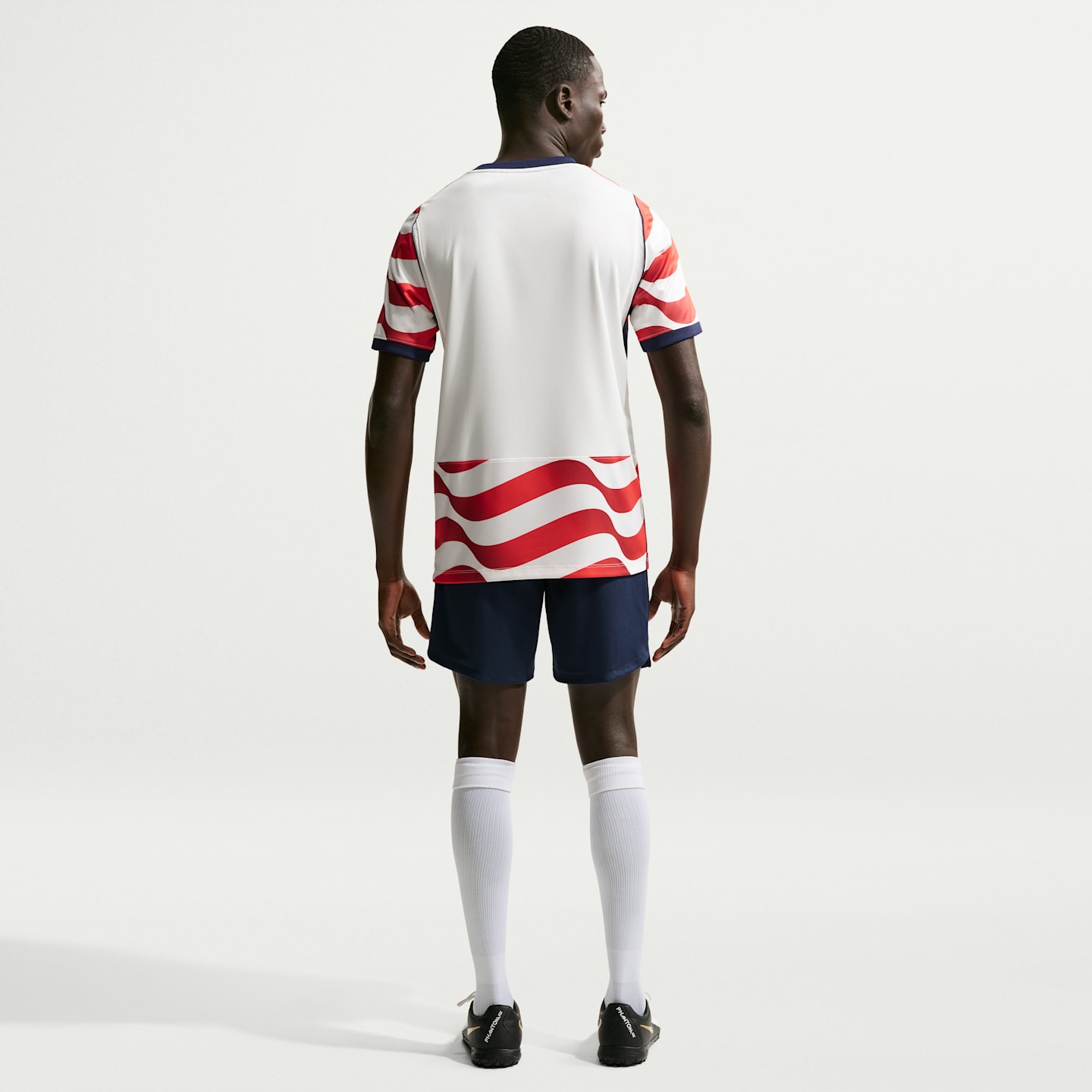 Мужские футбольные шорты Nike Usmnt 2026 Stadium Home Dri-FIT Replica, цвет: Тёмно-синий / Молочный — фото 5