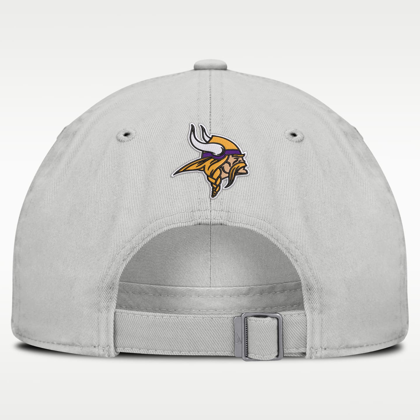 Мужская кепка Nike NFL Minnesota Vikings Primetime Club Arched, цвет: Серый — фото 2