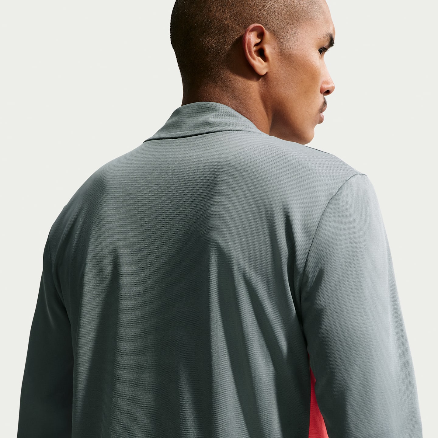 Мужские комплекты Nike Academy Dri-FIT Soccer Tracksuit, цвет: Дымчатый серый / Белый — фото 3
