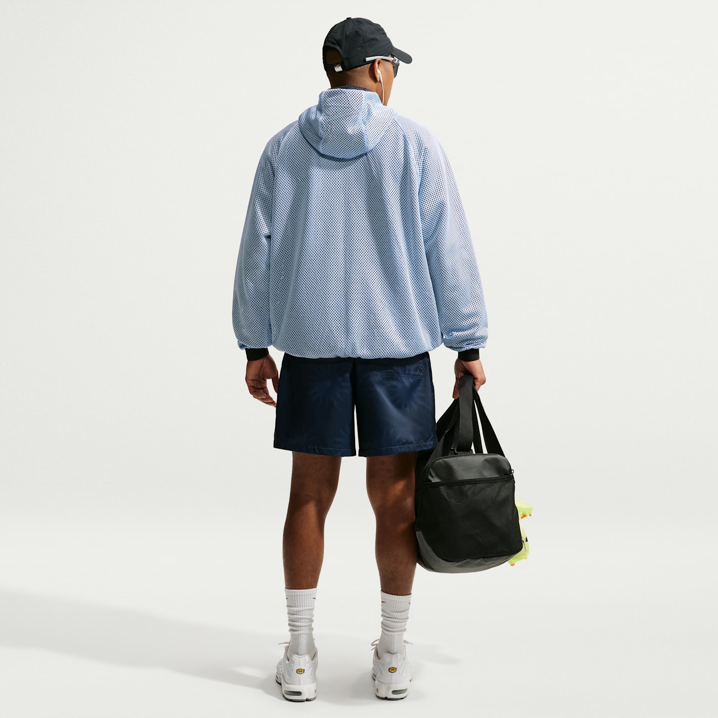 Мужская куртка Nike Uruguay Dri-FIT Soccer Anthem, цвет: Королевский синий / Обсидиановый — фото 5