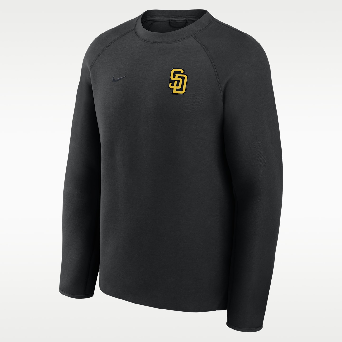 Мужской свитшот Nike San Diego Padres Tech Fleece MLB, цвет: Чёрный — фото 1