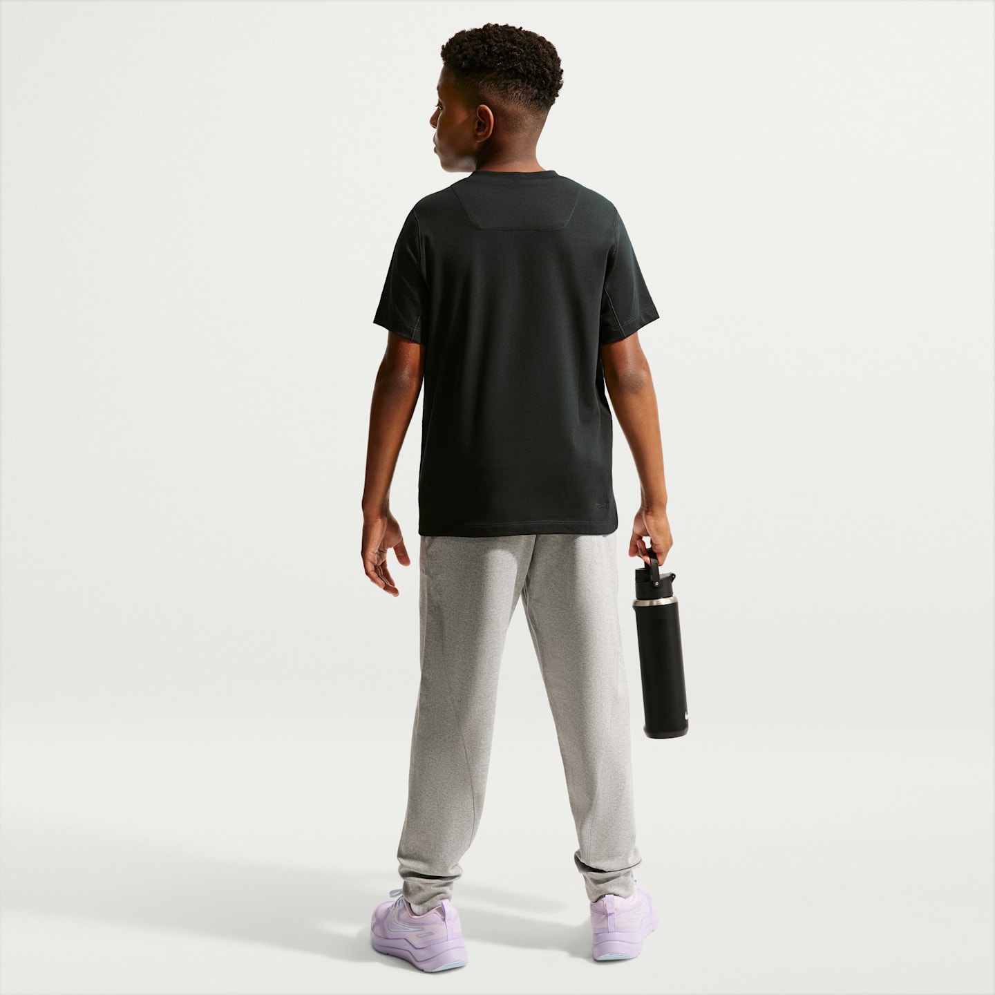 Детский топ Nike Primary Dri-FIT Top, цвет: Чёрный — фото 5