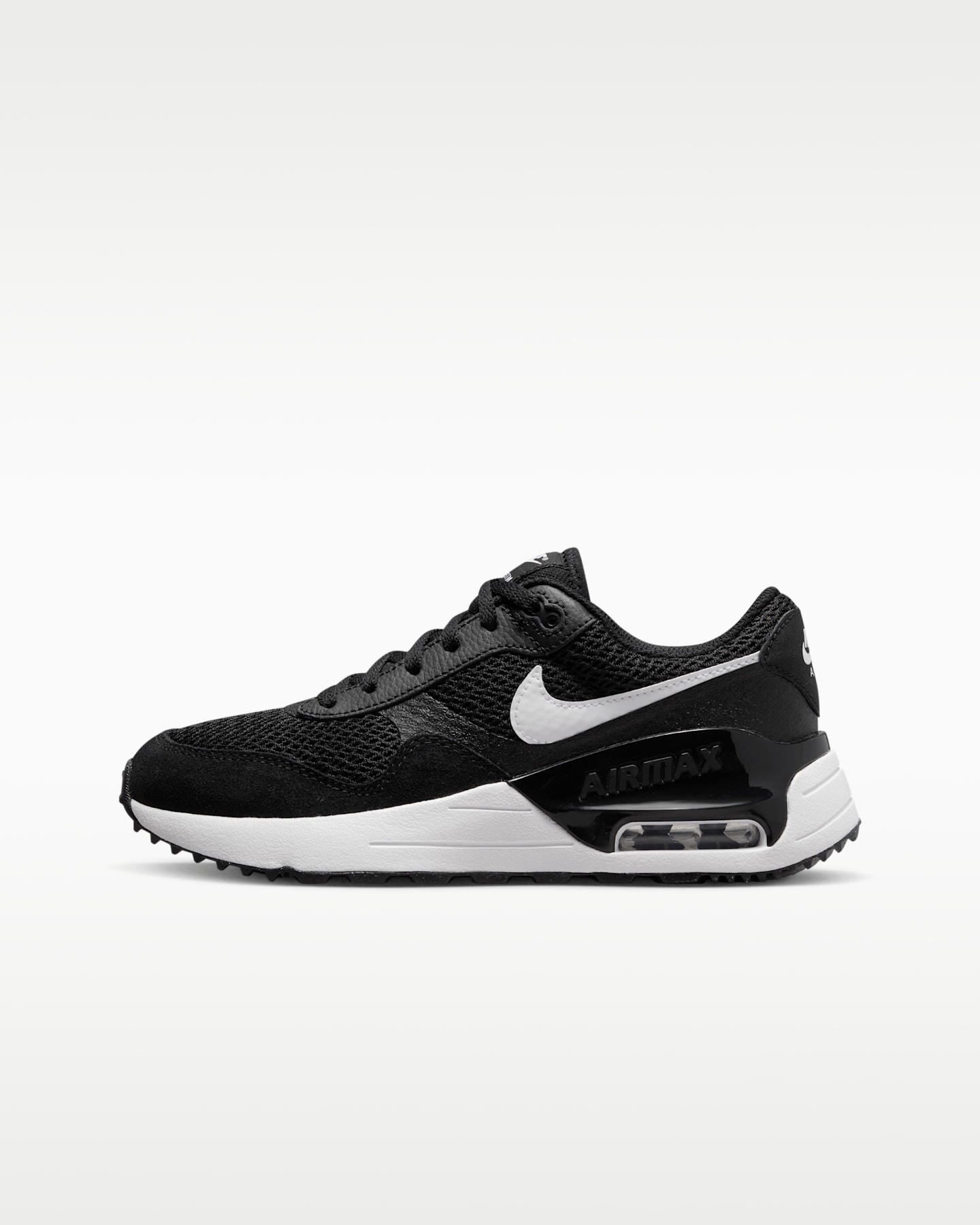Детские кроссовки Nike Air Max Systm, цвет: Чёрный / Волчий серый — фото 9