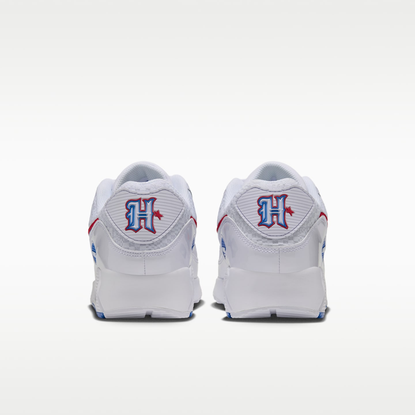 Мужские кроссовки Nike Air Max 90 (Houston Texans) NFL, цвет: Белый / Синий — фото 6