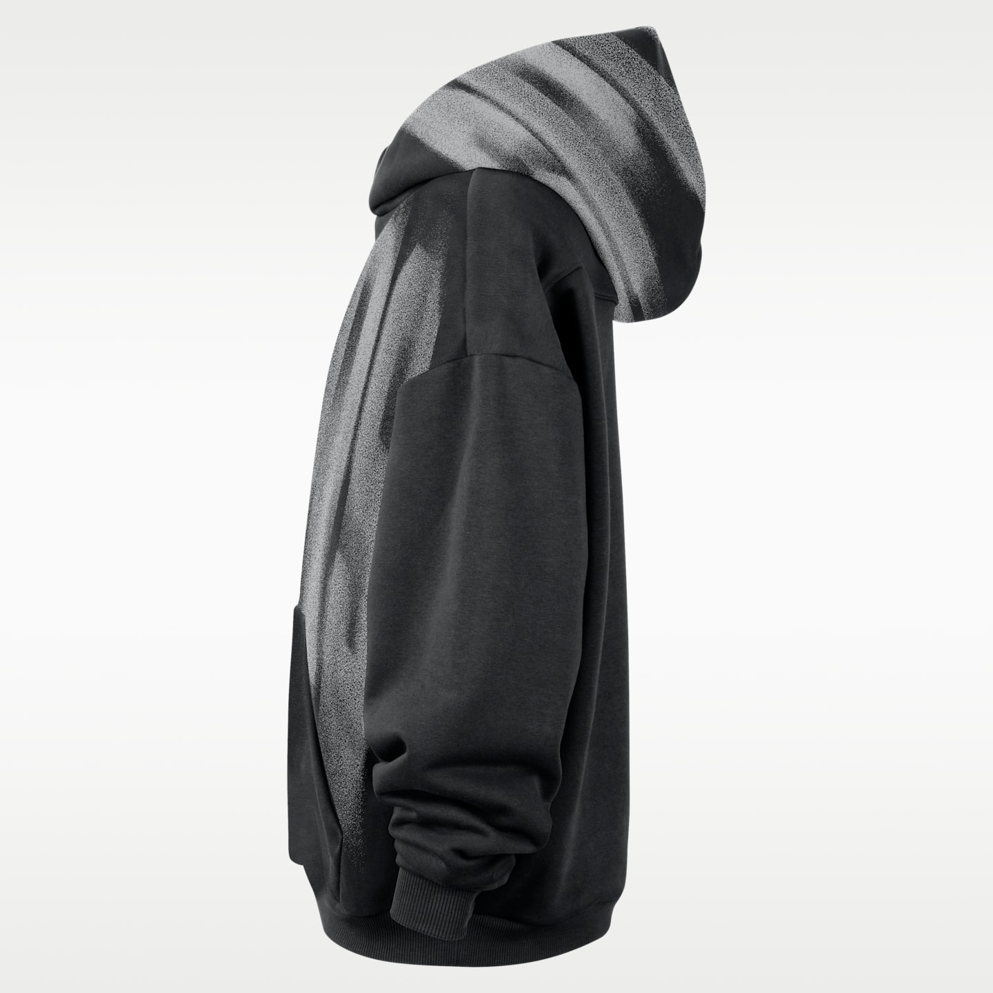 Мужское худи Nike San Antonio Spurs Standard Issue Fleece Basketball, цвет: Чёрный / Белый — фото 3
