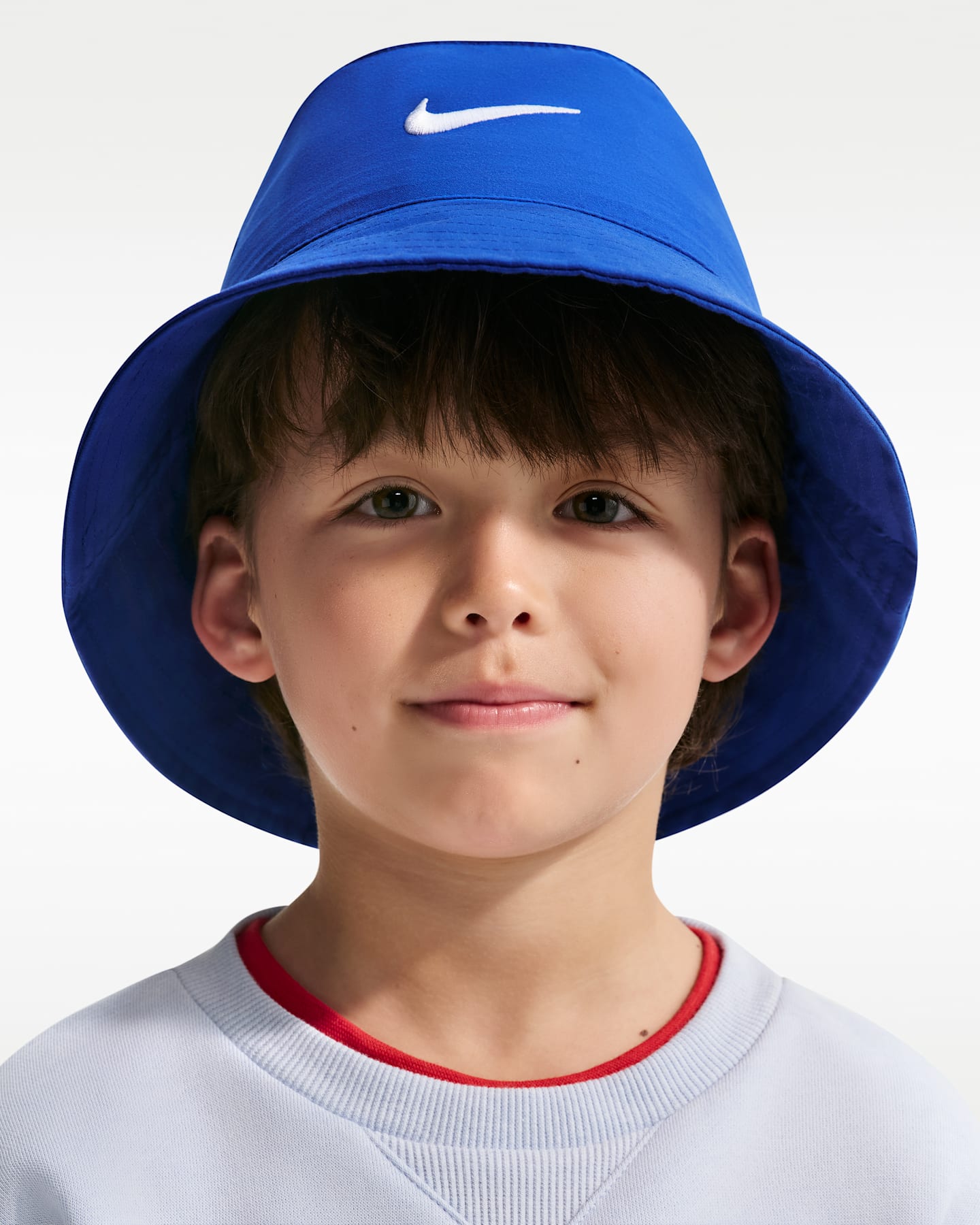 Детская панама Nike Bucket Hat, цвет: Королевский синий — фото 7