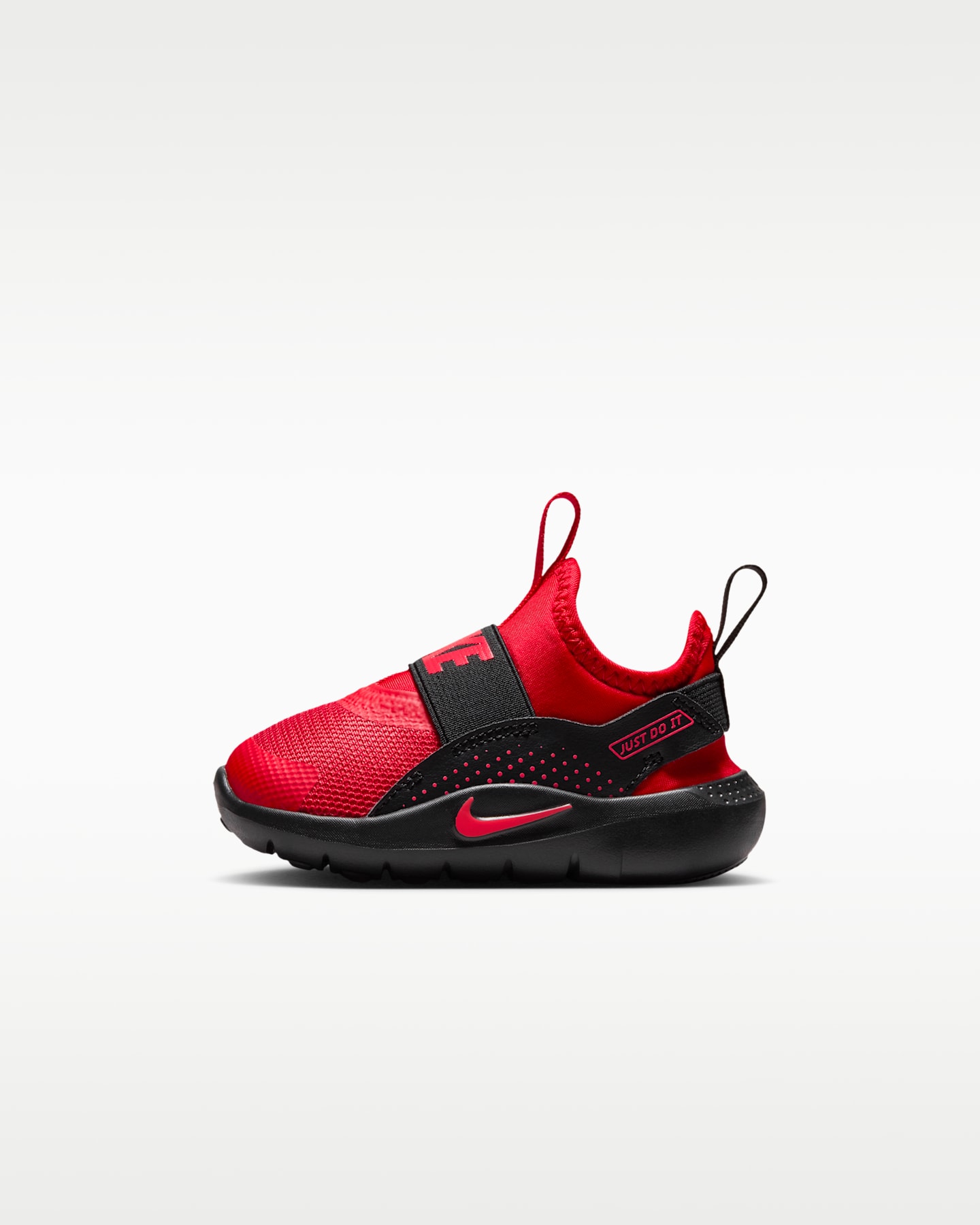 Детские кроссовки Nike Flex Runner 4 Baby/Toddler, цвет: Красный / Чёрный — фото 8