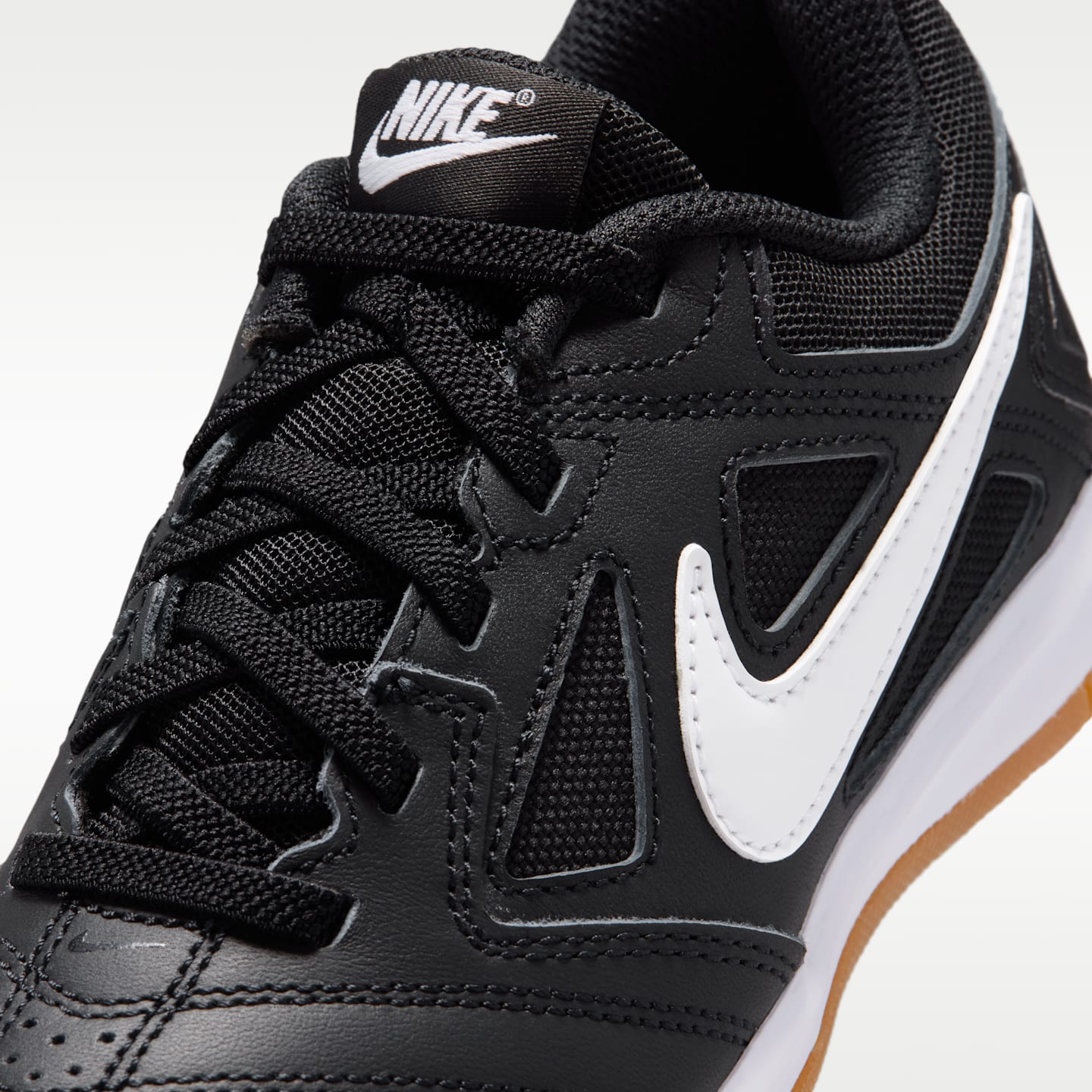 Детские кроссовки Nike Gato, цвет: Чёрный / Карамельный коричневый — фото 7