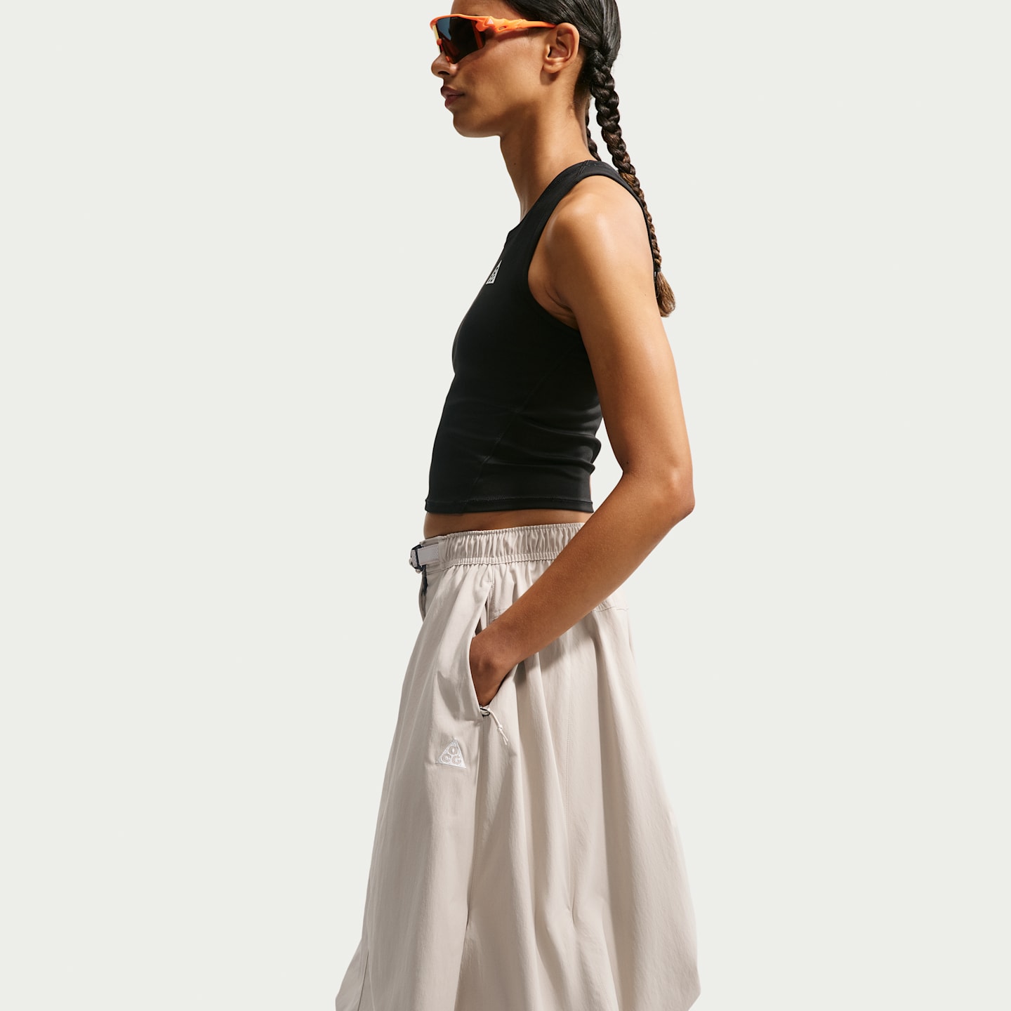 Женская юбка Nike ACG "Smith Summit" Skirt, цвет: Кремовый / Снежный белый — фото 6