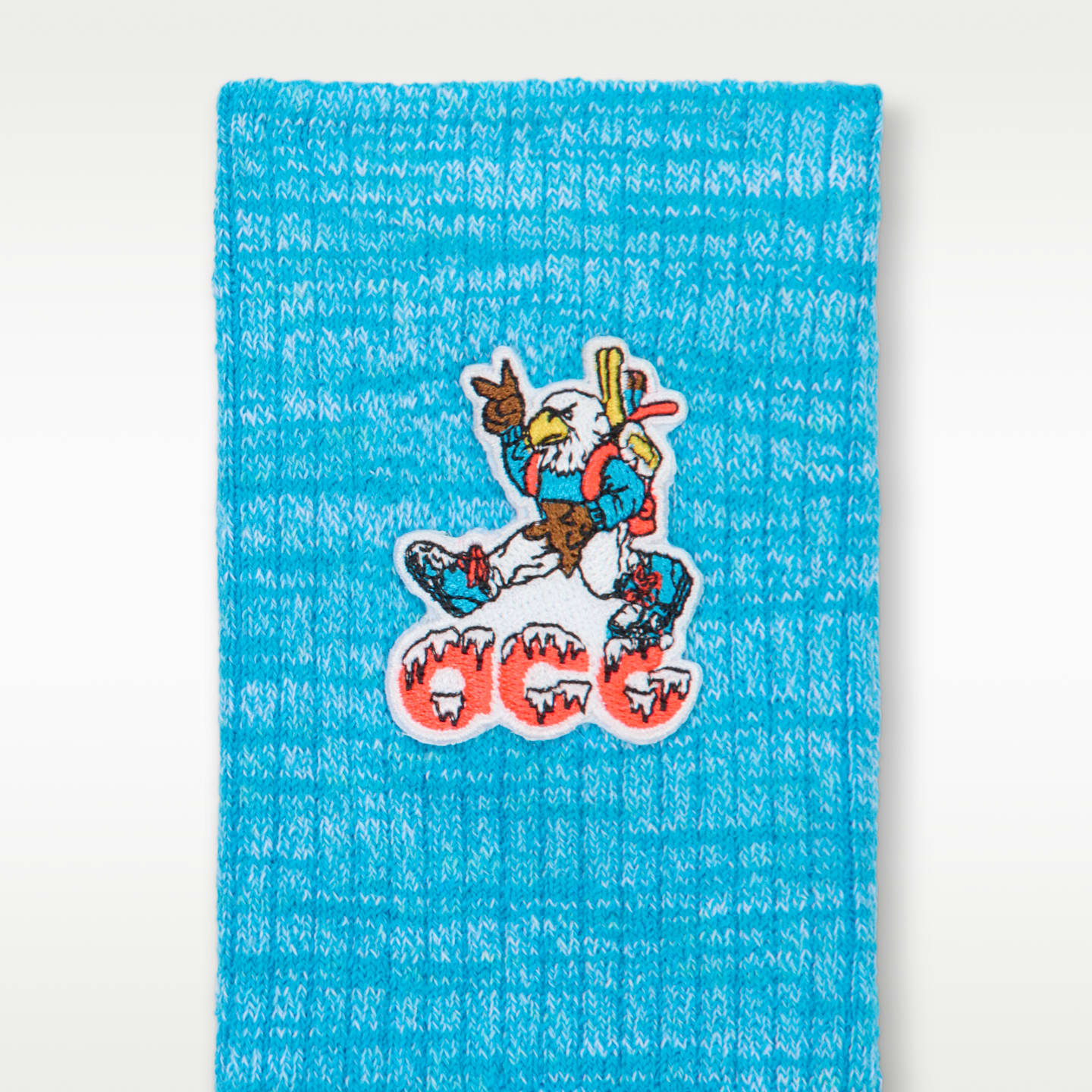 Носки Nike ACG USA Everyday Cushioned, 1 пара, цвет: Синий / Снежный белый — фото 4