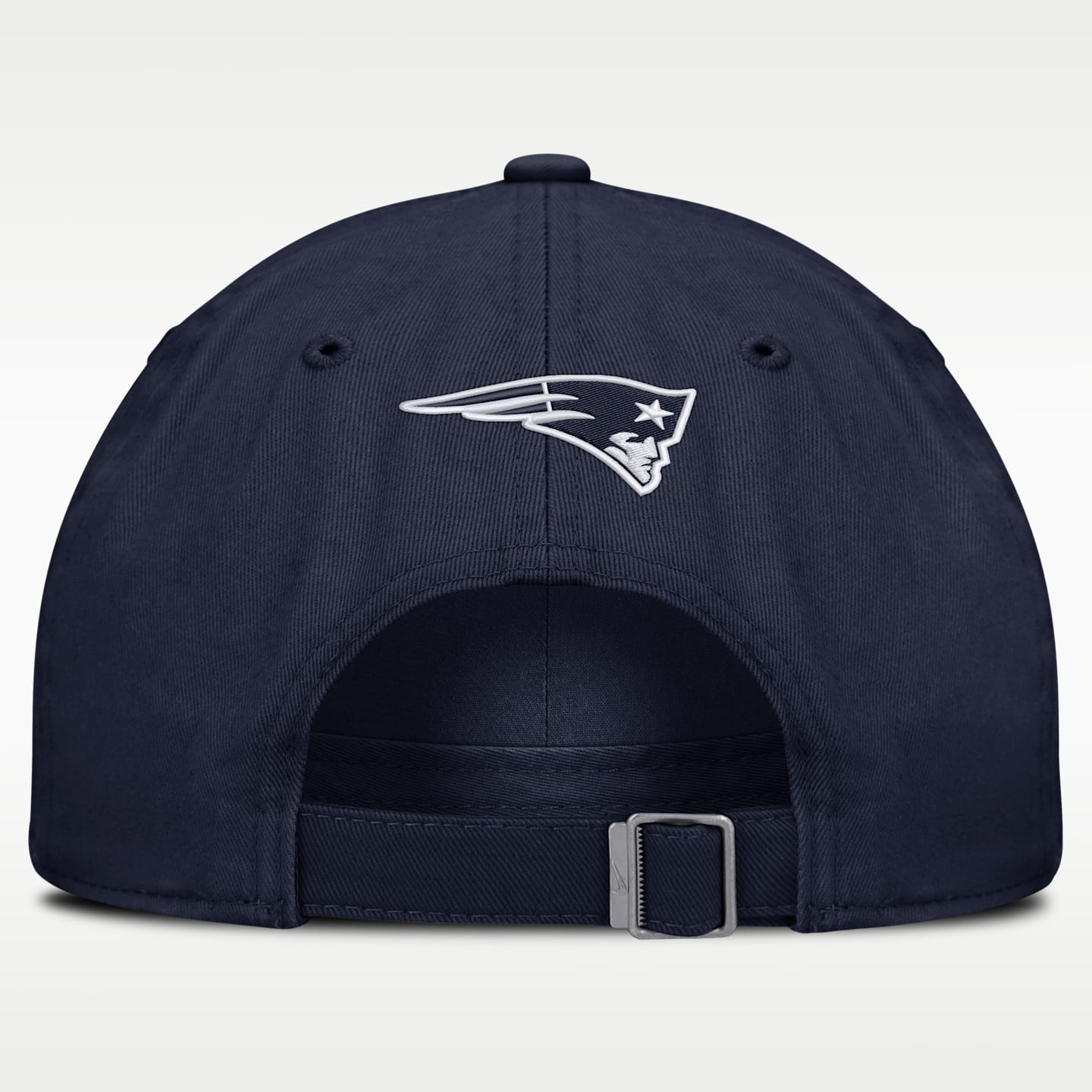 Мужская кепка Nike New England Patriots Primetime Club Wordmark NFL Adjustable Hat, цвет: Тёмно-синий — фото 2