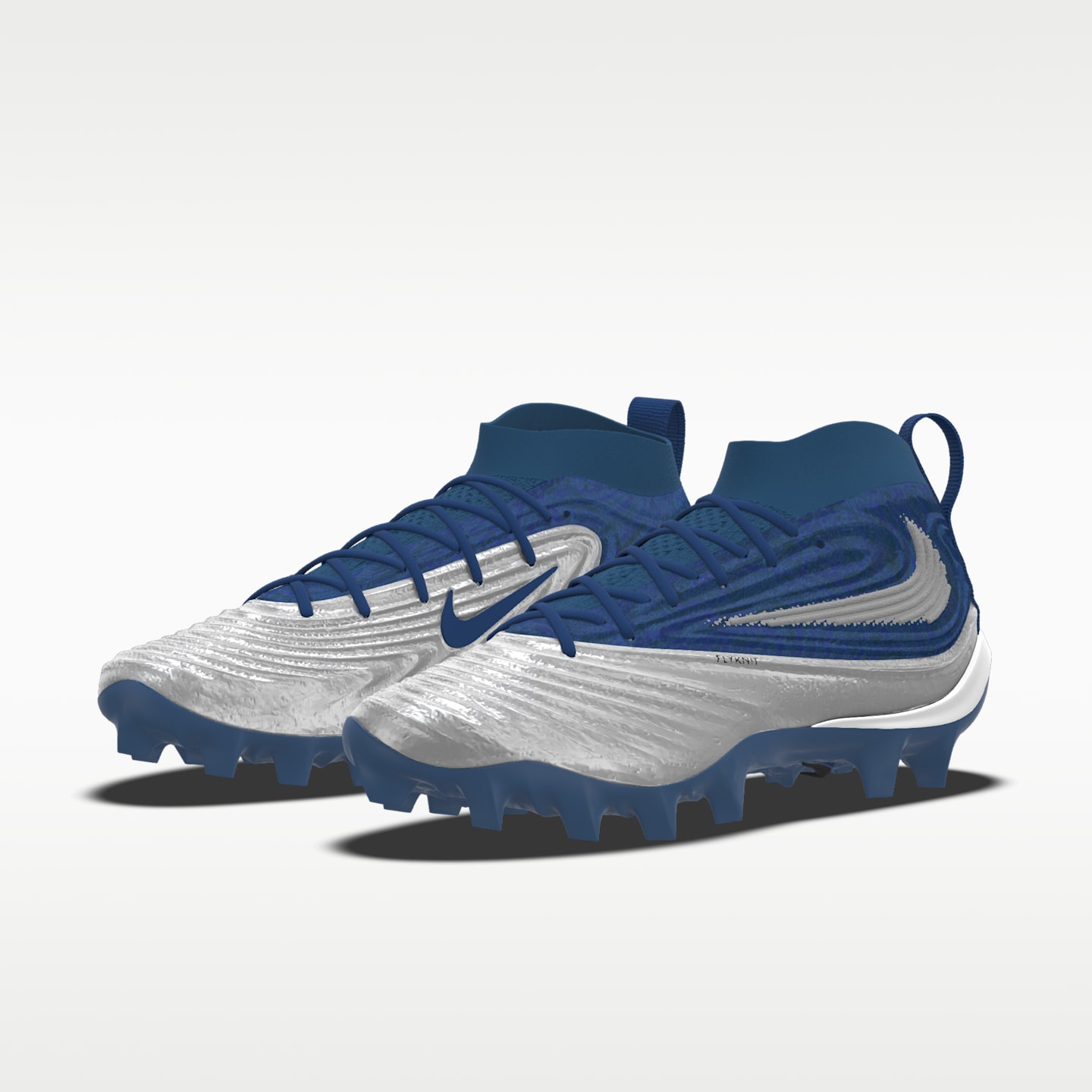 Женские бутсы Nike Alpha Menace 5 Elite By You Custom Football, цвет: Белый / Разноцветный — фото 2