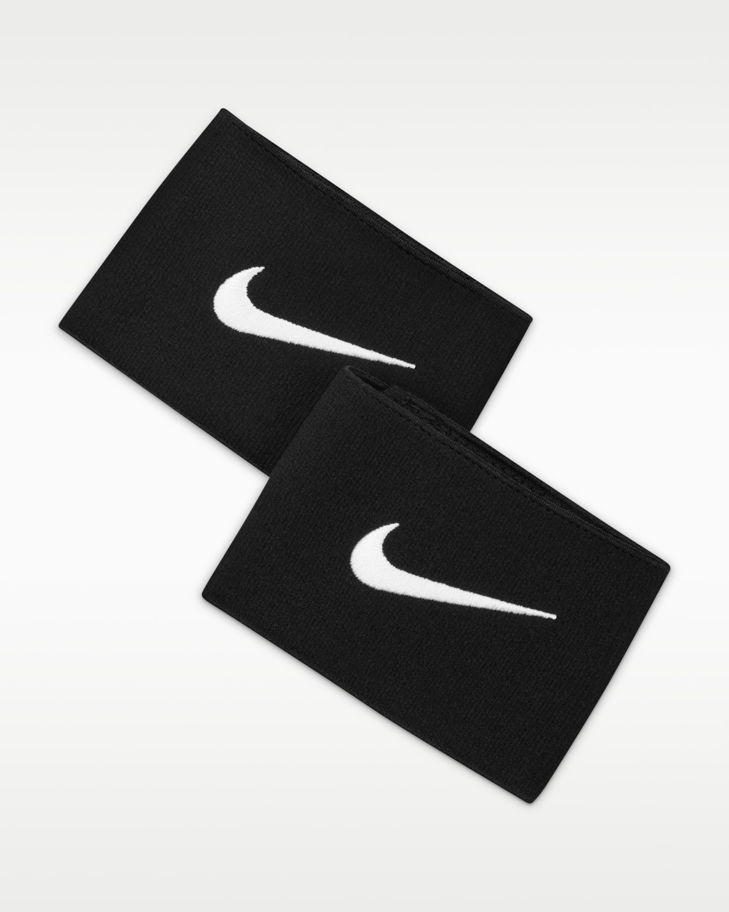 Футбольный защитный рукав Nike Guard Stay 2, цвет: Чёрный / Белый — фото 4