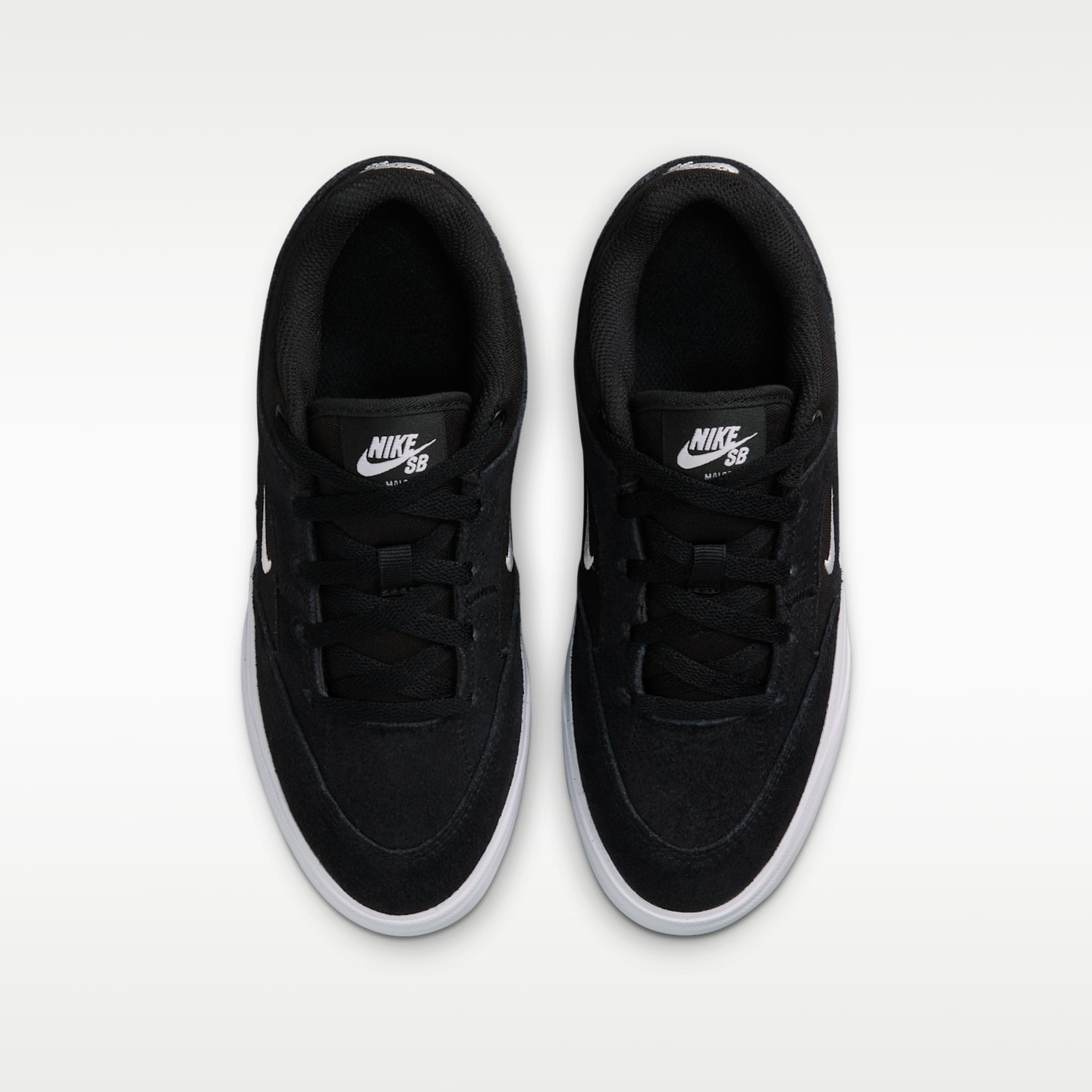 Детские кроссовки Nike SB Malor Skate, цвет: Чёрный / Белый — фото 4