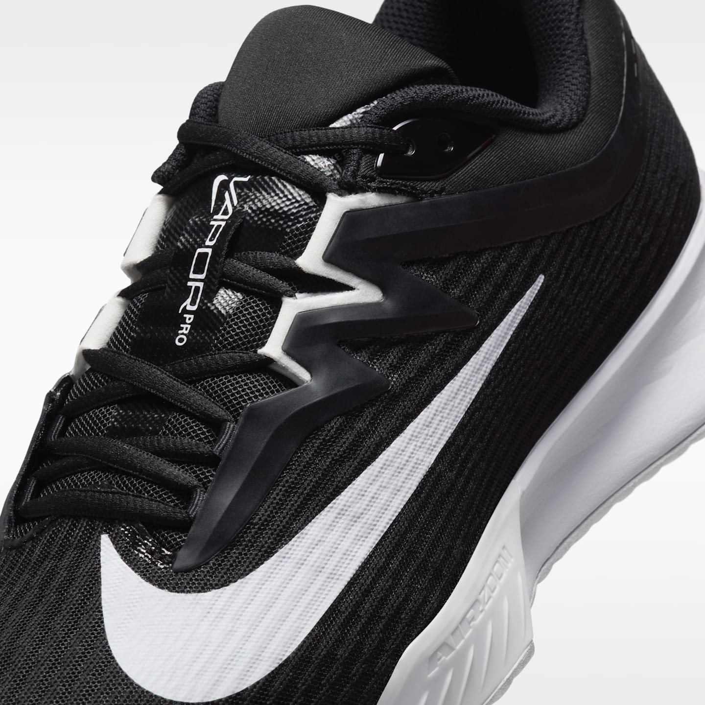 Мужские кроссовки Nike Vapor Pro 3 Clay Court Tennis Shoes, цвет: Чёрный / Белый — фото 7