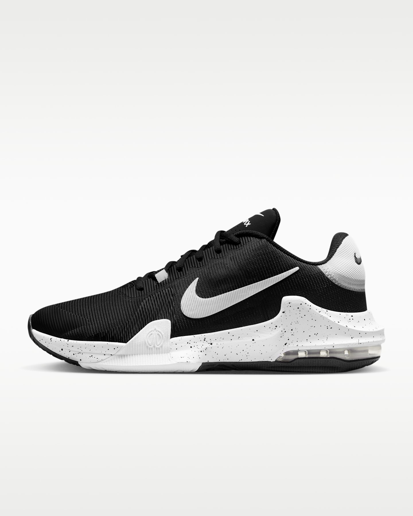 Кроссовки Nike Impact 4 Basketball, цвет: Чёрный / Волчий серый — фото 9