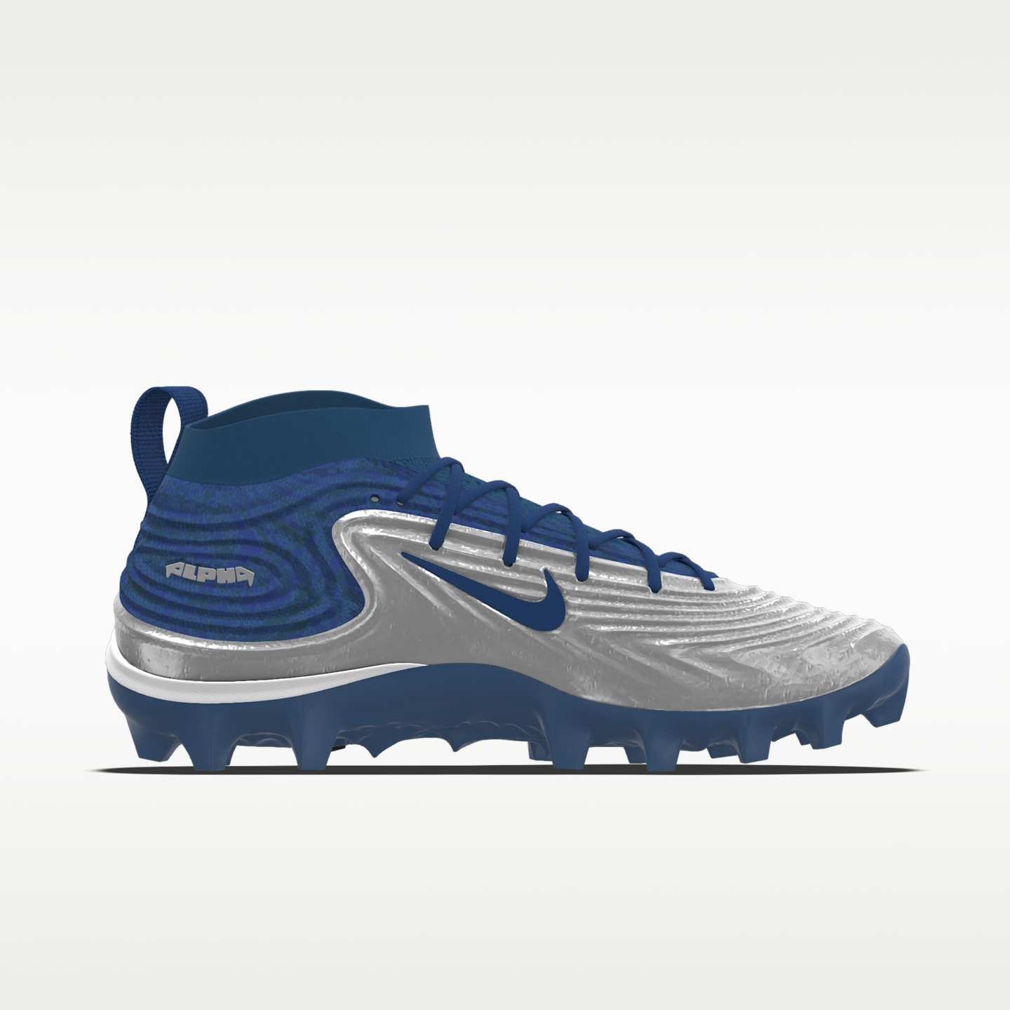 Женские бутсы Nike Alpha Menace 5 Elite By You Custom Football, цвет: Белый / Разноцветный — фото 3