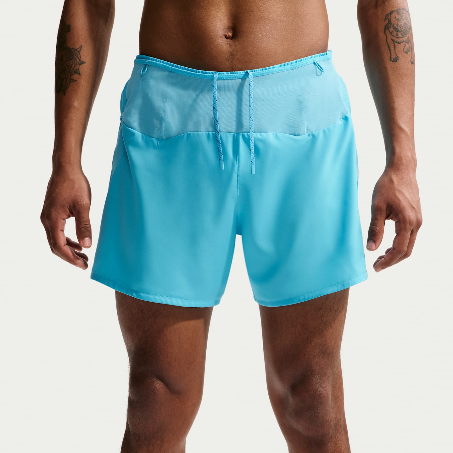 Мужские шорты Nike ACG Second Sunrise Dri-FIT ADV 5" со вшитыми плавками, цвет: Синий / Снежный белый — фото 2