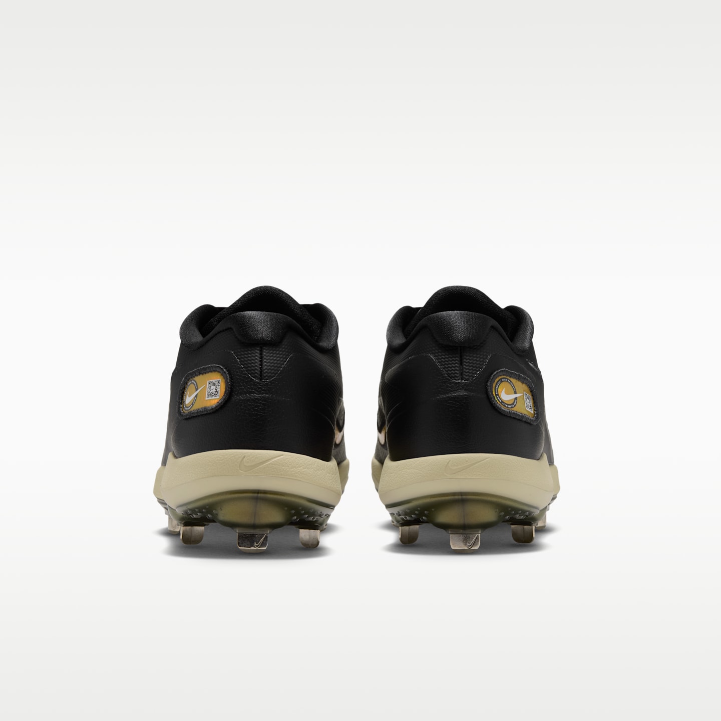 Бутсы Nike Diamond Standout MTL Baseball Cleats, цвет: Чёрный / Светлый хаки — фото 6