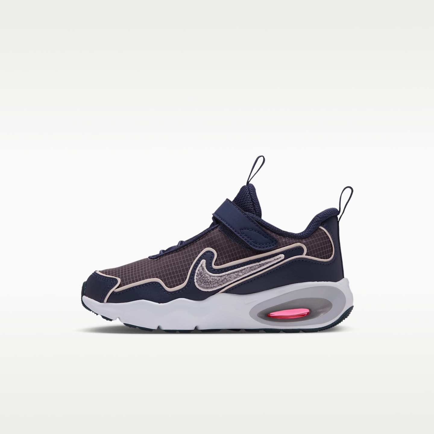 Детские кроссовки Nike Air Max Nova, цвет: Тёмно-синий / Бледная слоновая кость