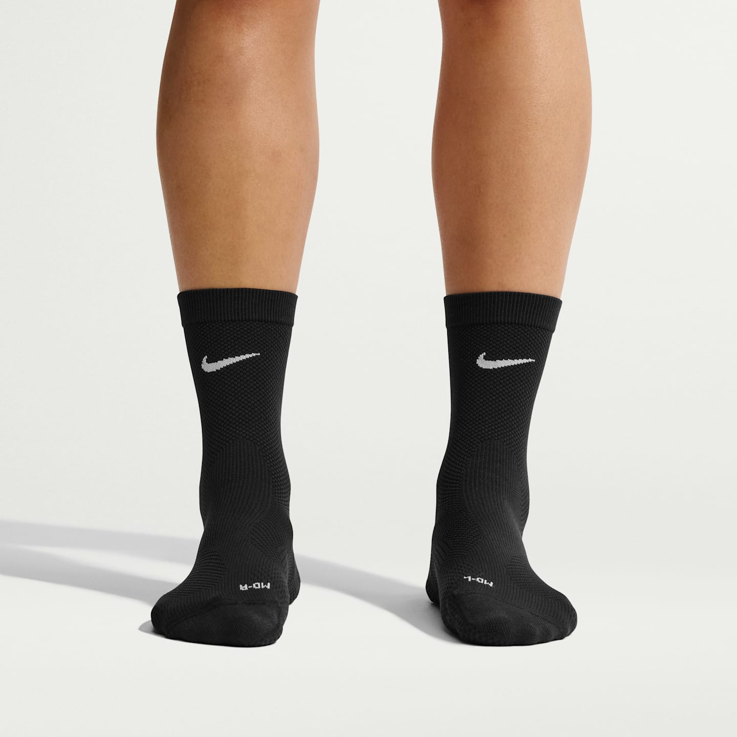 Футбольные гольфы Nike VaporFast до середины голени, 1 пара, цвет: Чёрный / Белый — фото 2