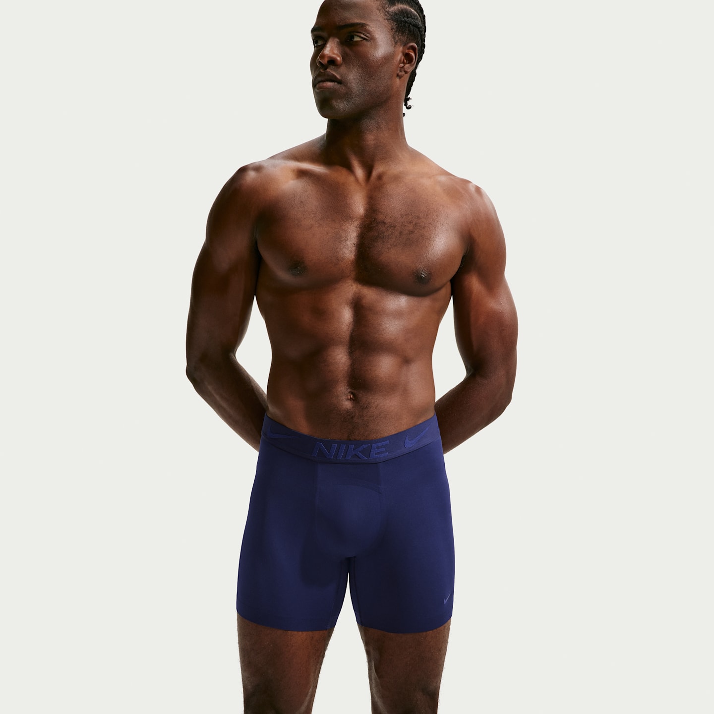 Мужские боксеры-брифы Nike Elite Micro Dri-FIT ADV, цвет: Синий — фото 2