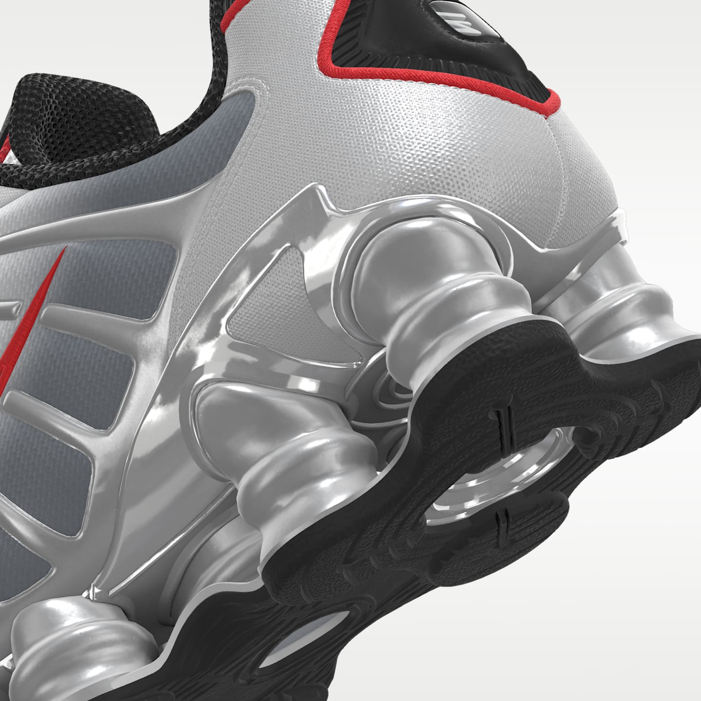 Мужские кроссовки Nike Shox TL By You Custom, цвет: Разноцветный — фото 9