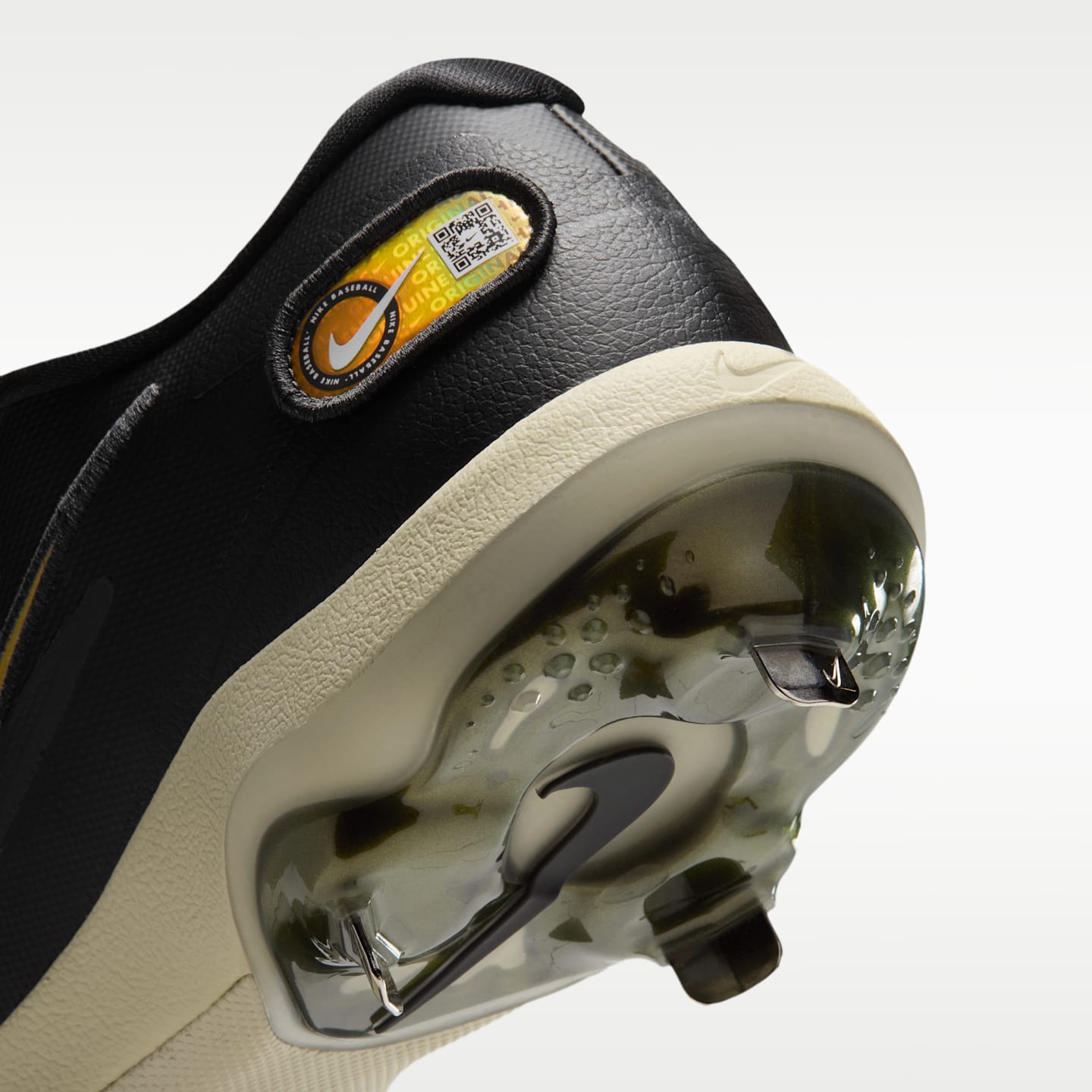 Бутсы Nike Diamond Standout MTL Baseball Cleats, цвет: Чёрный / Светлый хаки — фото 9