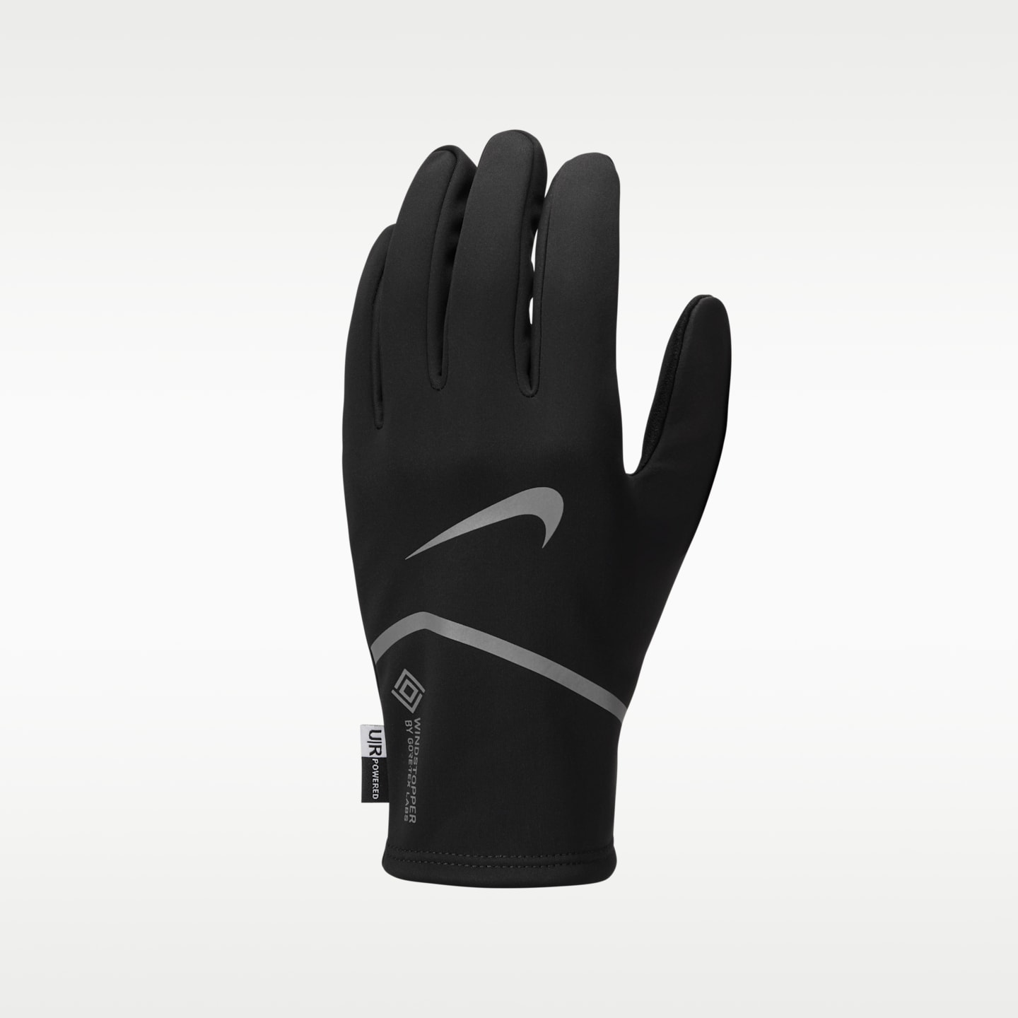 Женские перчатки Nike Trail GORE-TEX Storm-FIT Running, цвет: Чёрный / Серебряный — фото 1