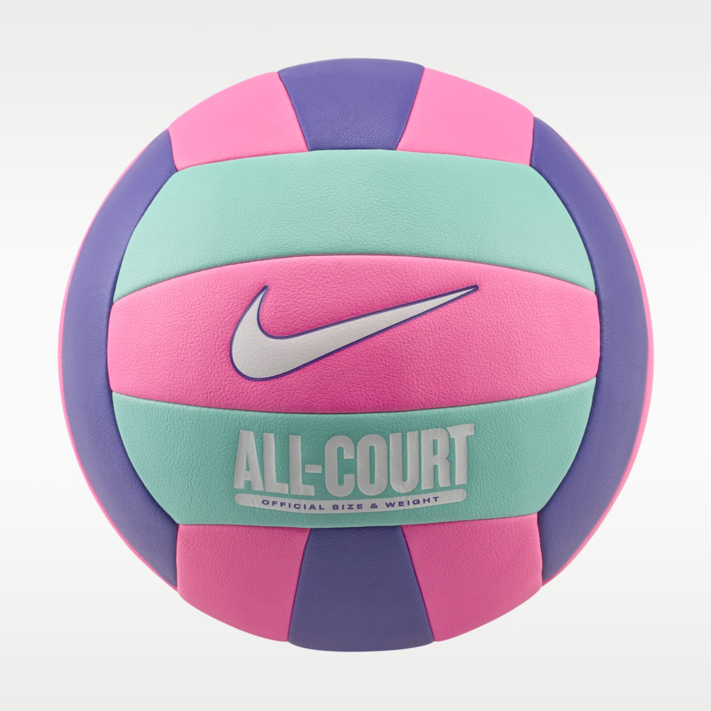 Мяч Nike All-Court Volleyball, цвет: Розовый / Фиолетовый — фото 2