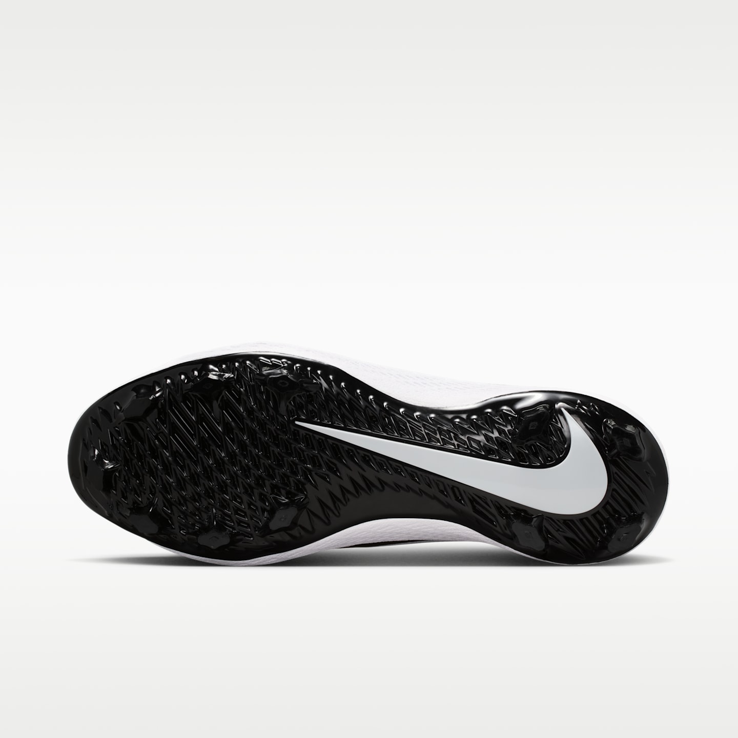 Женские кроссовки Nike Diamond Gamer MCS Baseball, цвет: Чёрный / Белый — фото 2