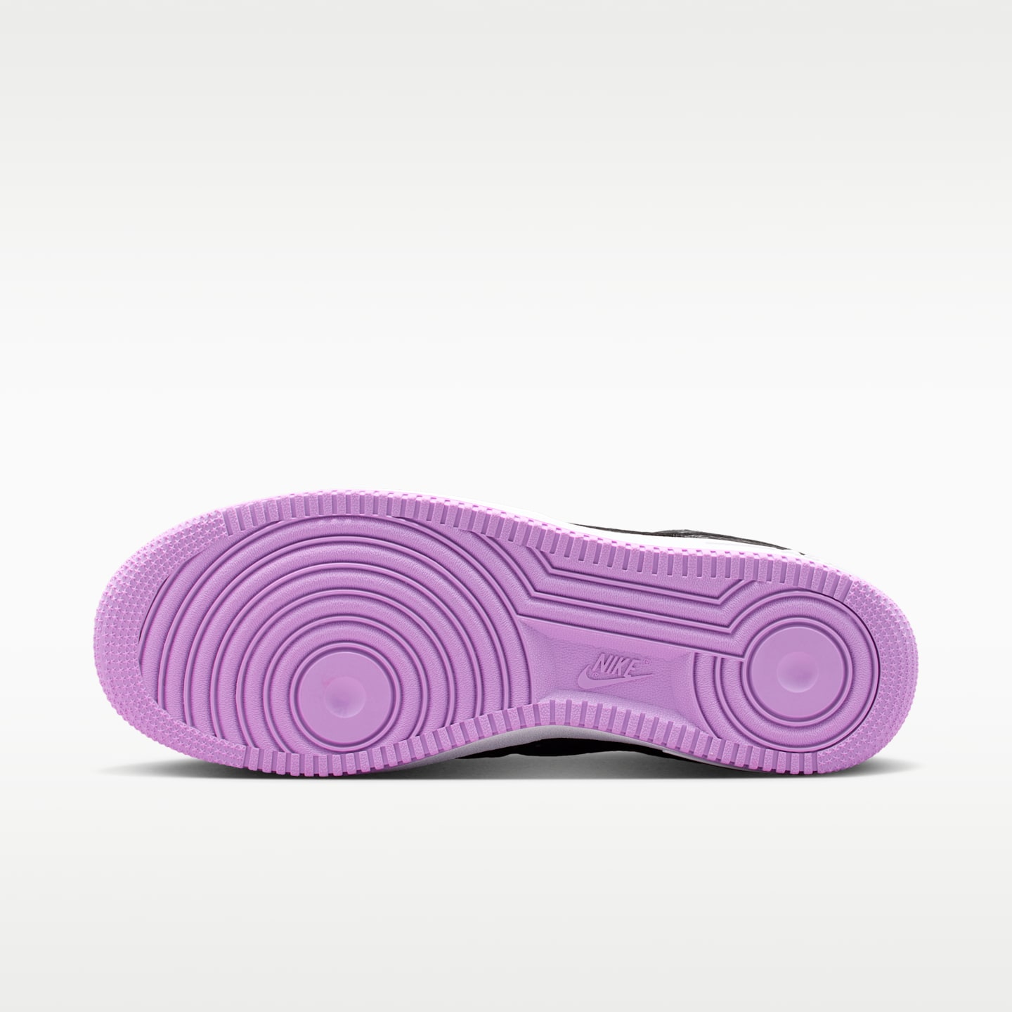 Детские кроссовки Nike Air Force 1 Low Big Kids' Shoes, цвет: Чёрный / Белый — фото 2